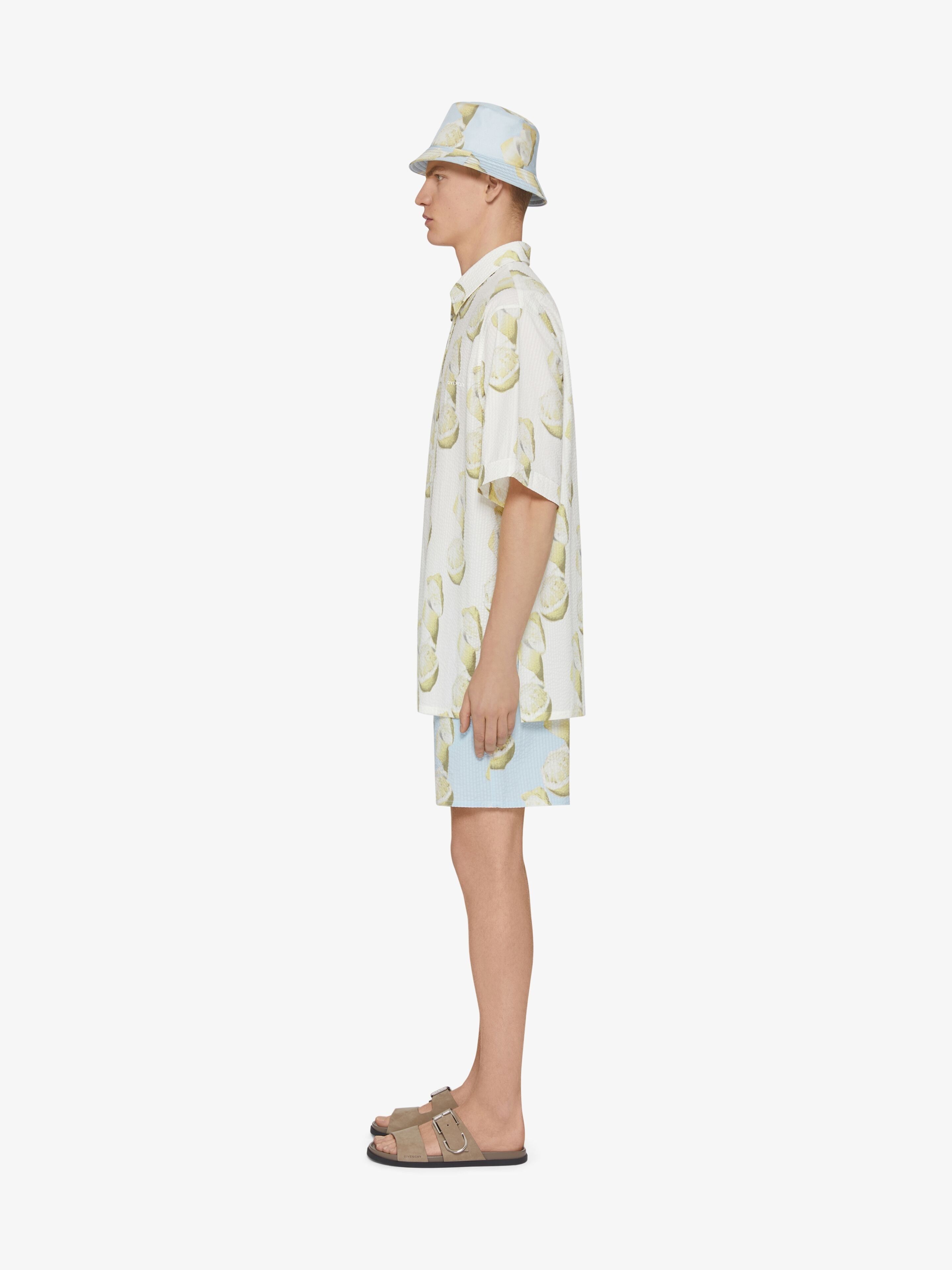 Givenchy o1w1db10925 Base Short Sleeve Shirt in Multicolor Size US M / EU 48-50 / 2 - 3 Thumbnail