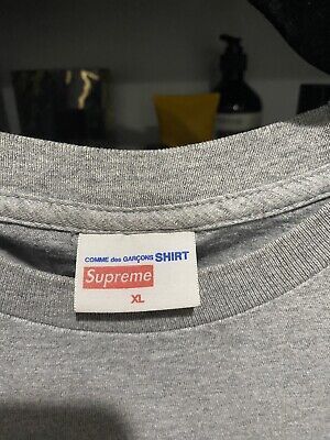 Comme des Garcons × Supreme Supreme Harold Hunter Comme Des Garcons Shirt Box Gray XL Size US XL / EU 56 / 4 - 7 Thumbnail
