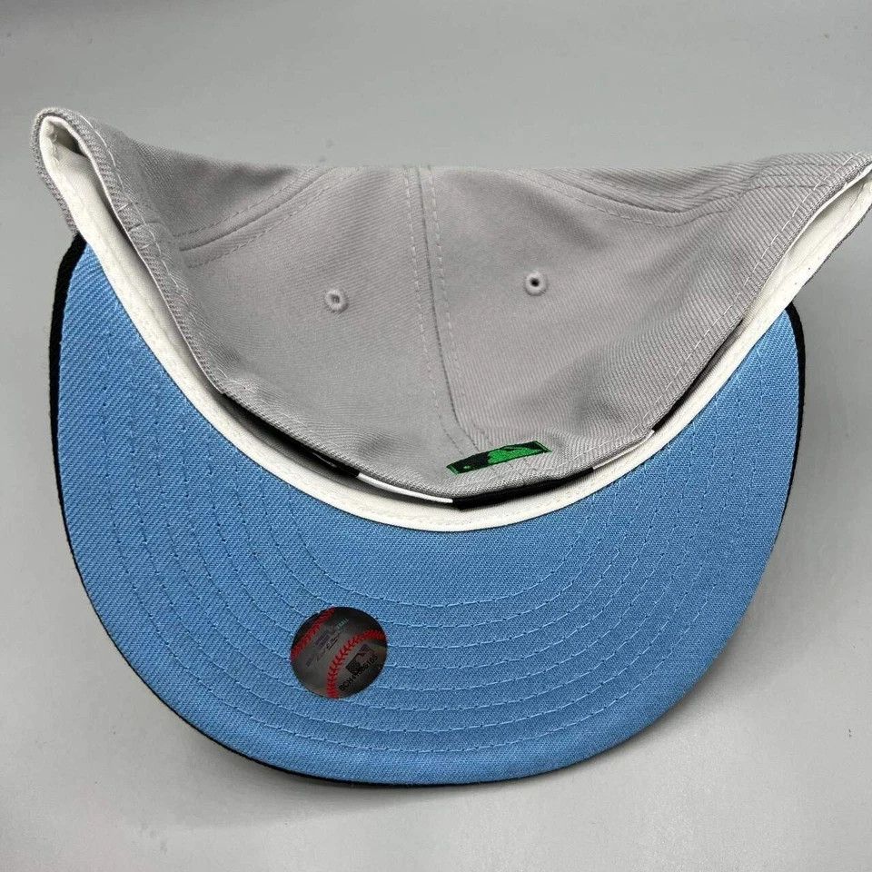 New Era Houston Astros Hat Men 7 5/8 59Fifty New Era MLB Fitted Cap Size ONE SIZE - 7 Thumbnail