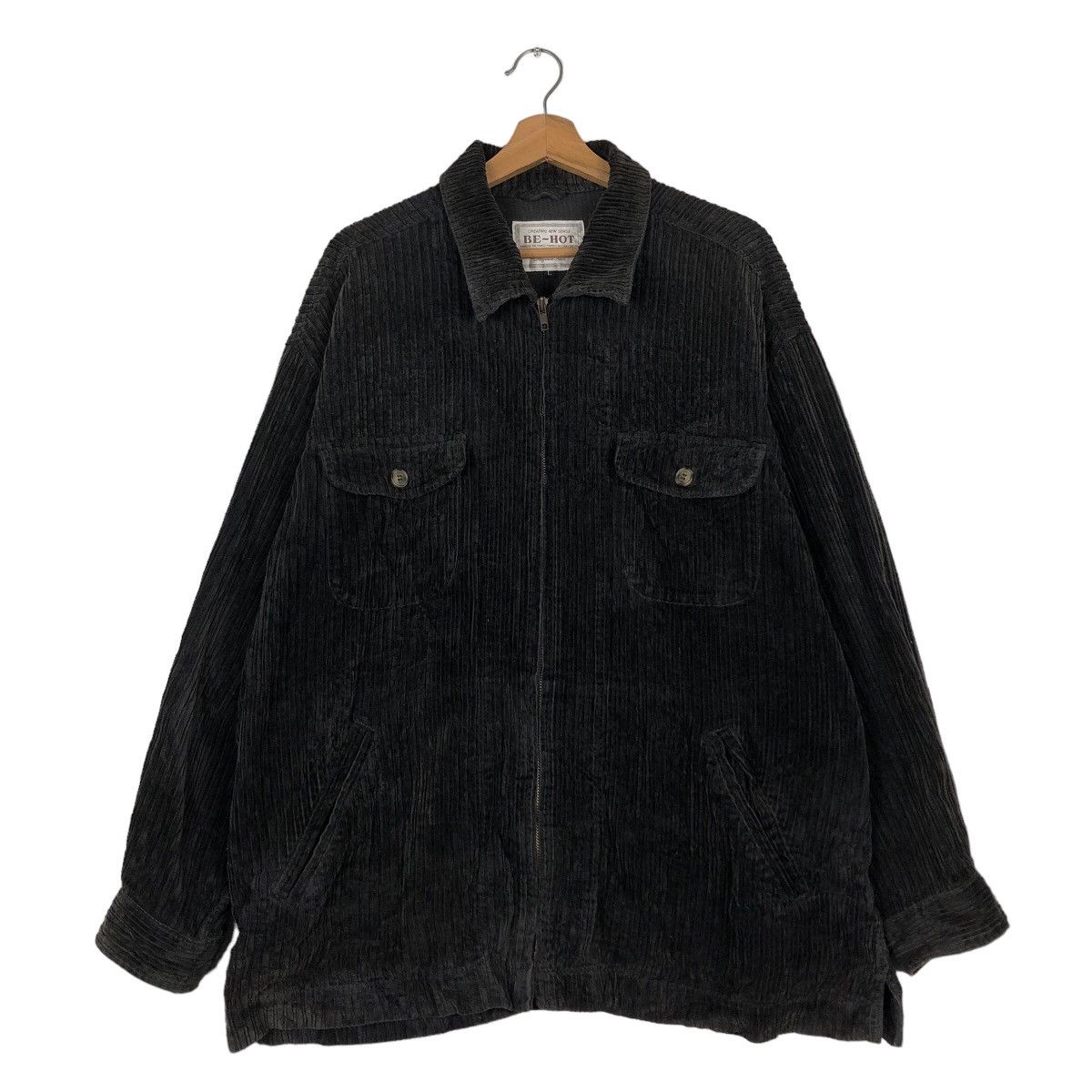 Issey Miyake 🔥Be-Hot Corduroy Zipper Jacket Chore Japan Made Size US L / EU 52-54 / 3 - 1 Thumbnail