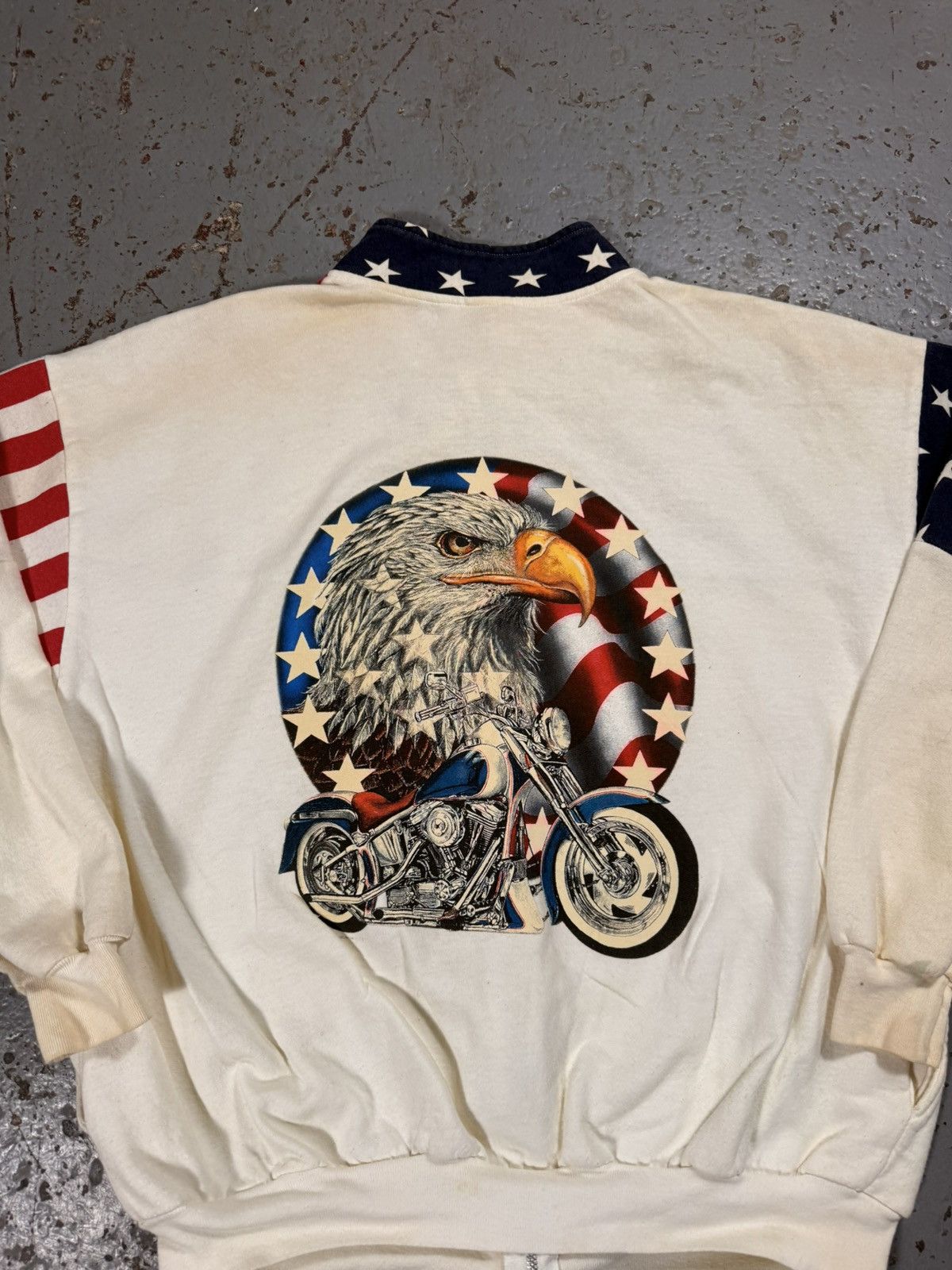 Other Insane Usa America Wagle Zipup Sweater Size US XL / EU 56 / 4 - 9 Thumbnail