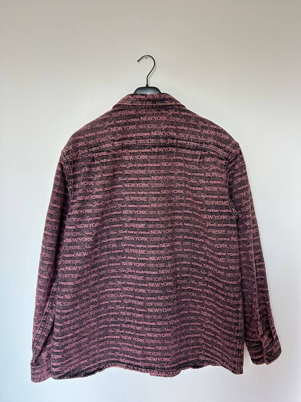 Supreme Supreme Multi Type Jacquard Denim Shirt Overshirt Jacket Size US XL / EU 56 / 4 - 15 Thumbnail
