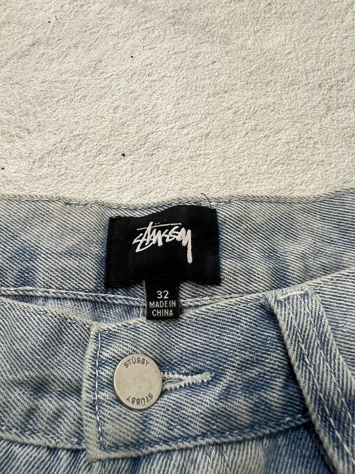 Stussy 2000s Stussy 8ball Monogram Iconic Carpenter Jeans Pants y2k Size US 32 / EU 48 - 9 Thumbnail