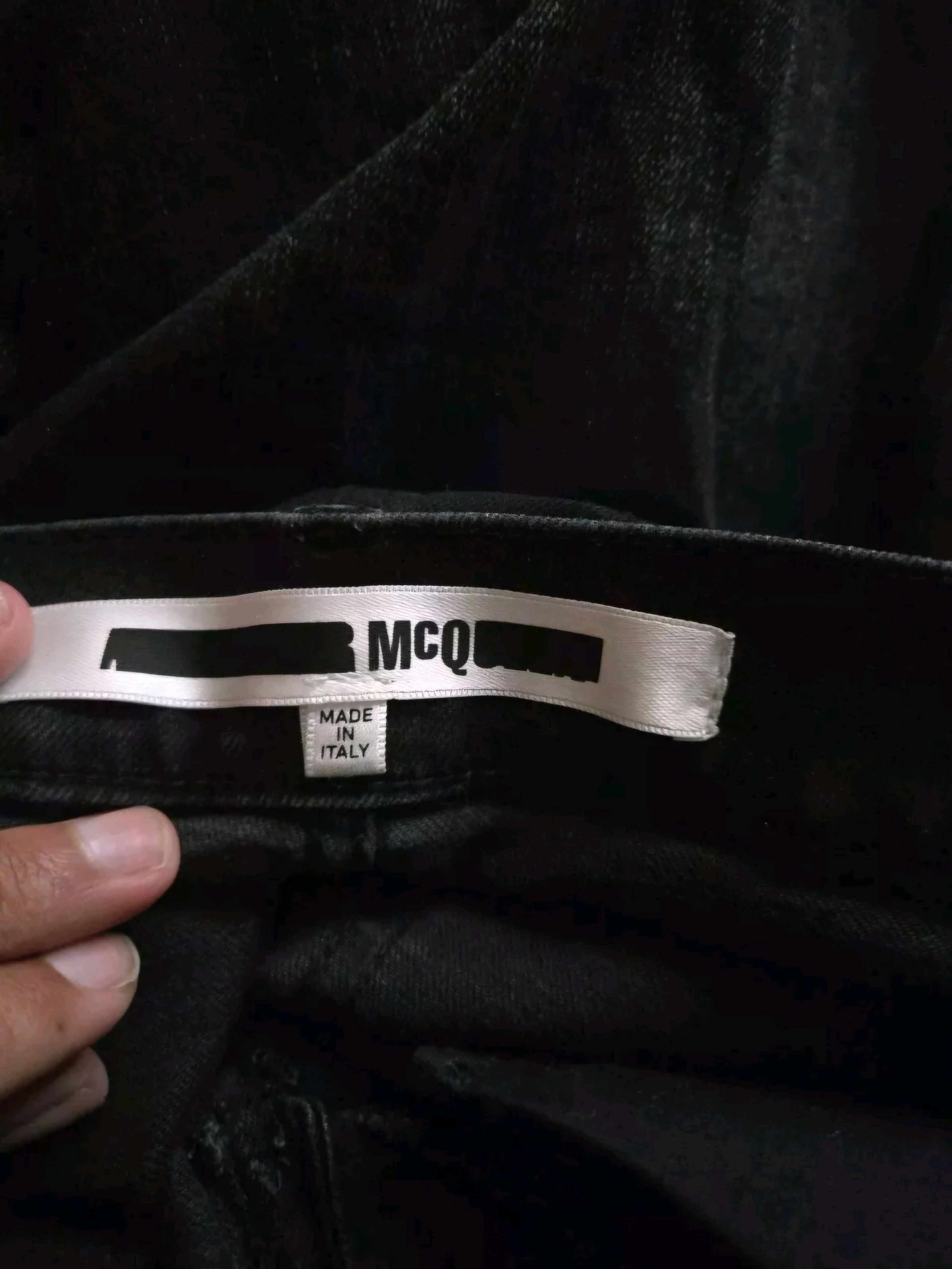 Alexander McQueen Alexander McQueen Coated Skinny Jeans Size US 30 / EU 46 - 4 Thumbnail