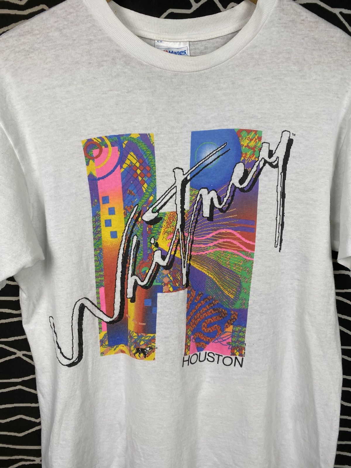 Band Tees Vintage 1989 Whitney Houston Feels So Right Japan Tour Tee Size US M / EU 48-50 / 2 - 4 Thumbnail