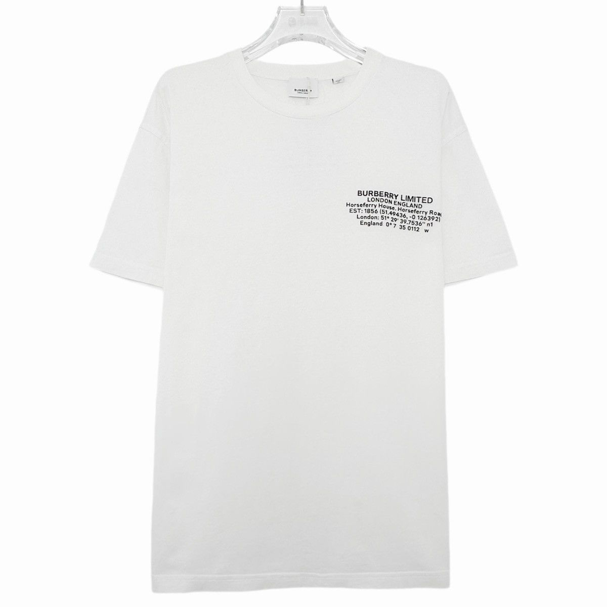 Burberry Burberry Logo Print Casual Short Sleeve T-Shirt K26WX Size US XS / EU 42 / 0 - 1 Thumbnail