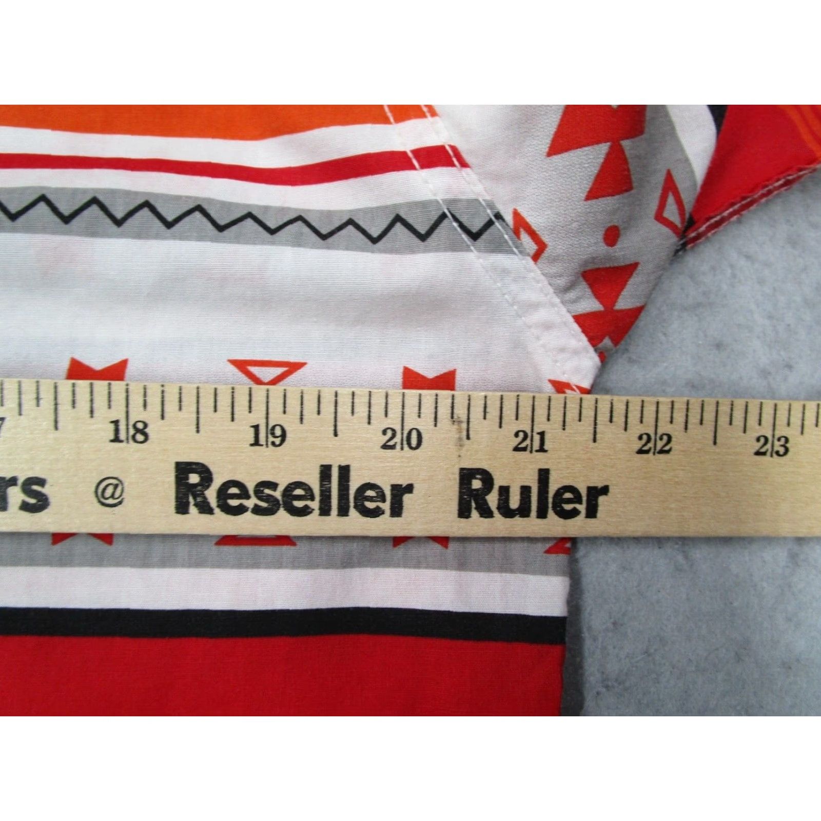 Southpole Southpole Shirt Men Large Red Button-Up Southwest Geometric Aztec Streetwear Casual Size US L / EU 52-54 / 3 - 6 Thumbnail