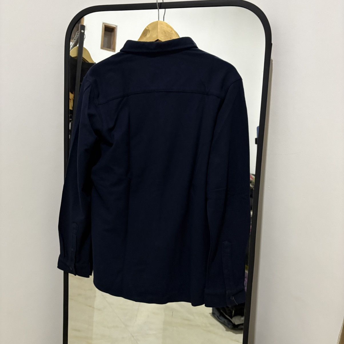 Other Basic Navy Long Sleeve Shirt Size US XL / EU 56 / 4 - 2 Thumbnail