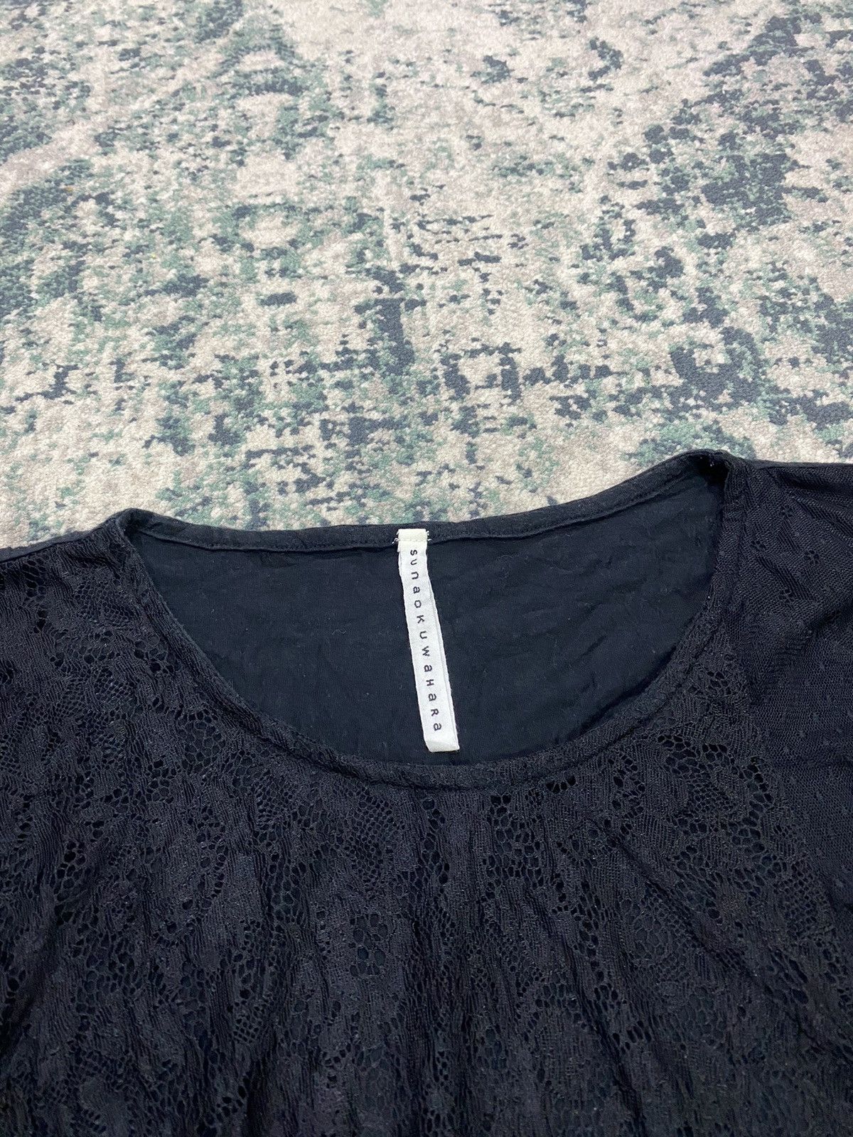 Issey Miyake Sunao Kuwahara By Issey Miyake Crochet Laced Sleeveless Size US M / EU 48-50 / 2 - 6 Thumbnail