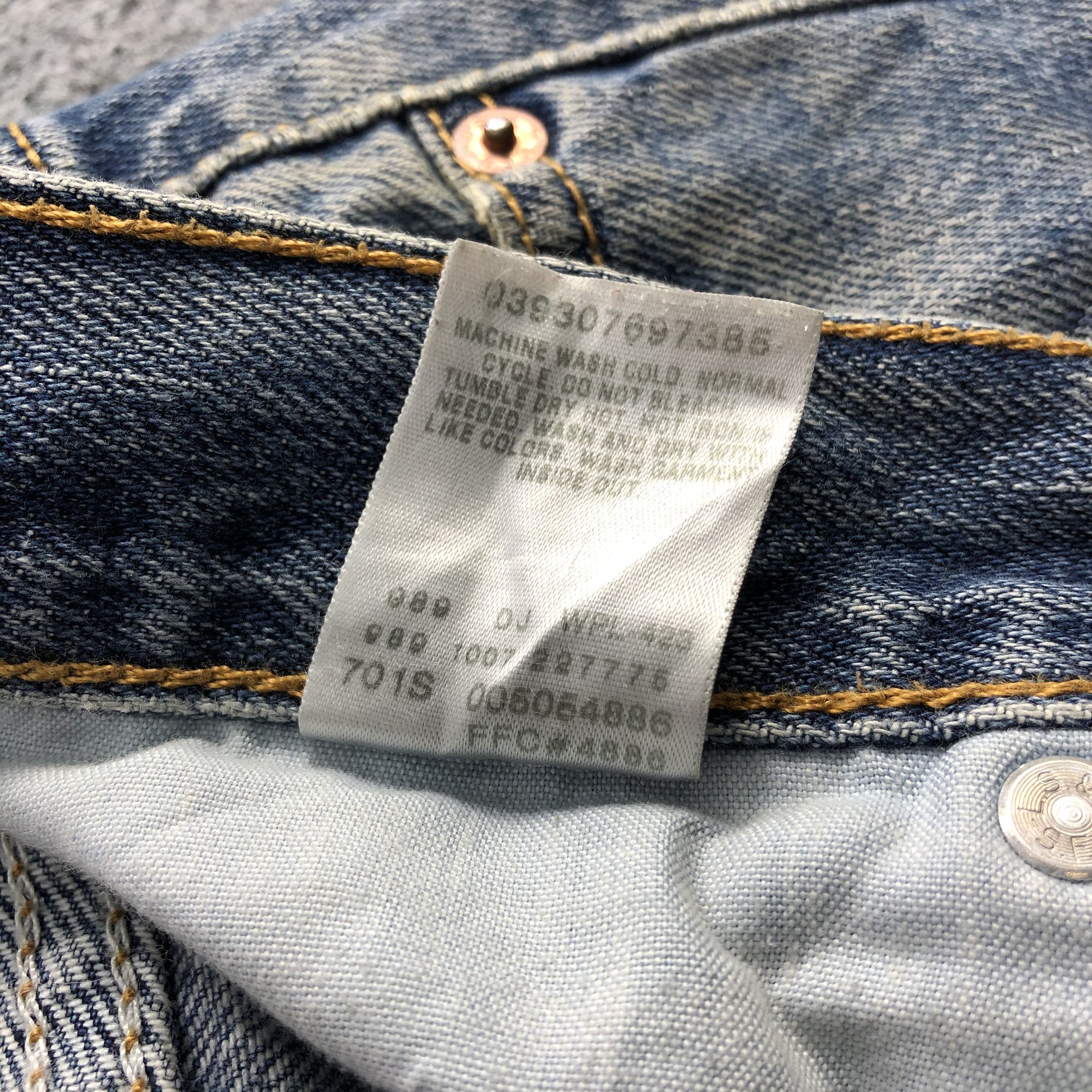Levi's Vintage Distress Levis 505 Jeans-JM1194 Size US 34 / EU 50 - 10 Thumbnail