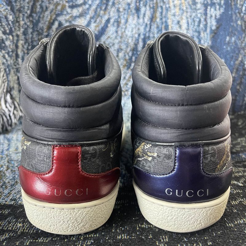 Gucci Gucci Ace GG Supreme High-Top Sneakers Size US 9.5 / EU 42-43 - 3 Thumbnail
