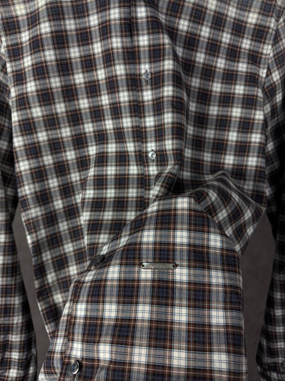 Dsquared2 Dsquared 2 luxury designer vintage checkered shirt Size US S / EU 44-46 / 1 - 6 Thumbnail