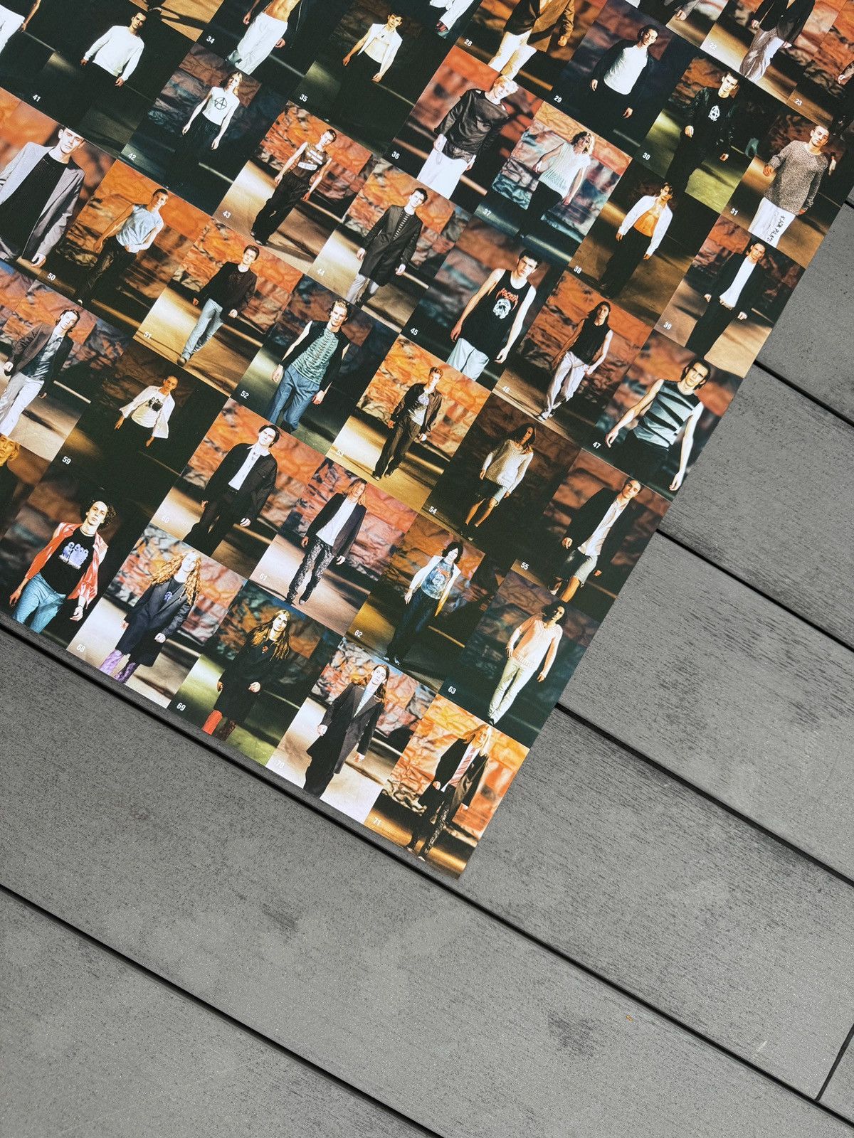Raf Simons Raf Simons Spring Summer 1998 'BLACK PALMS' Big Size Poster Size ONE SIZE - 9 Thumbnail