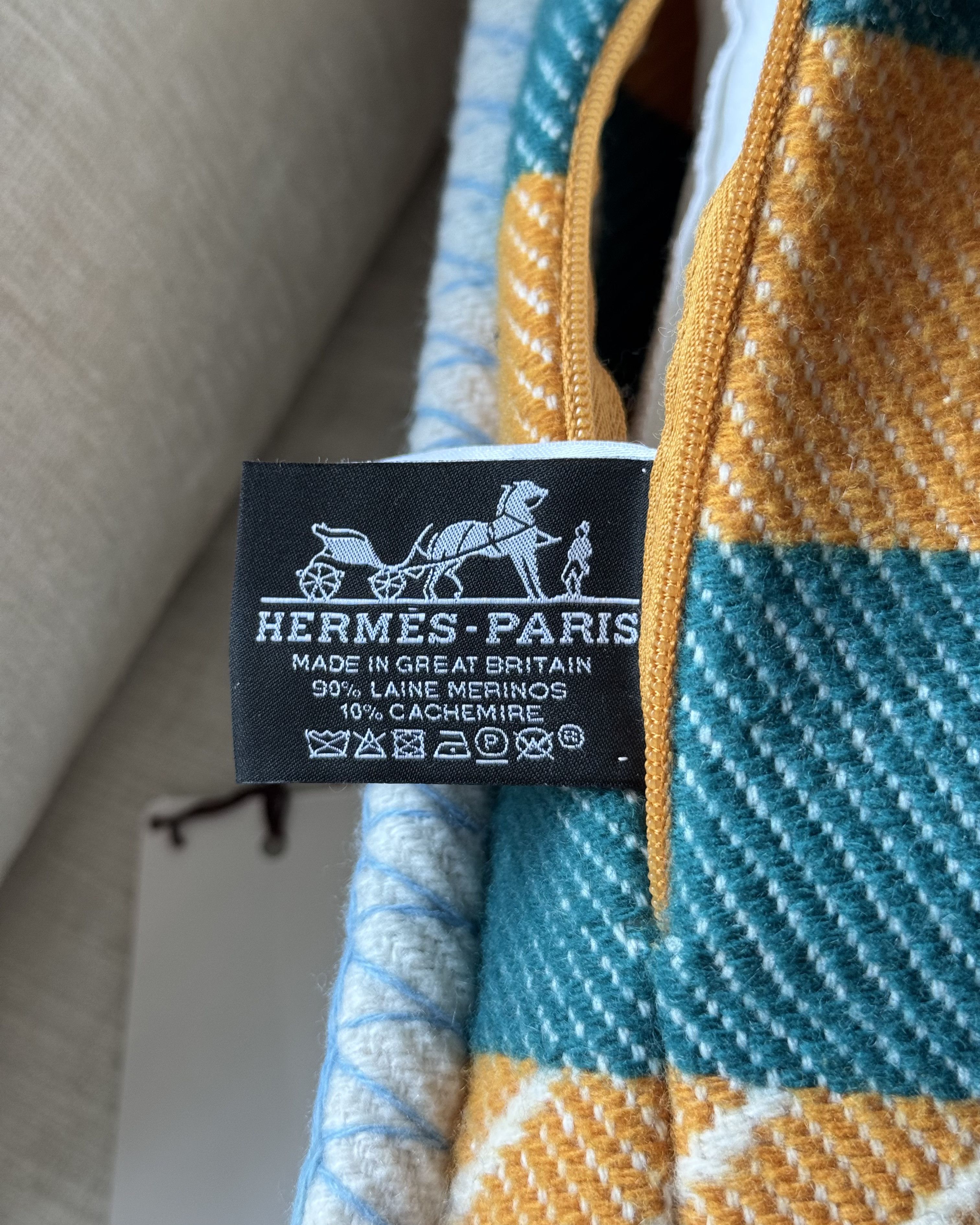 Hermes Ambre Avalon Pillow Cushion Size ONE SIZE - 6 Thumbnail