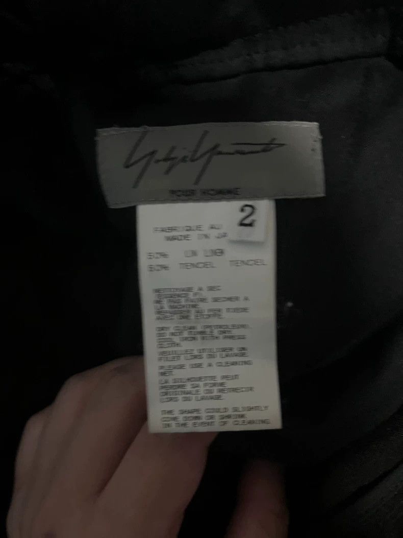 Yohji Yamamoto Yohji Yamamoto Yohji Yamamoto Embroidered Dungaree Pants-2 Size US 26 / EU 42 - 2 Thumbnail