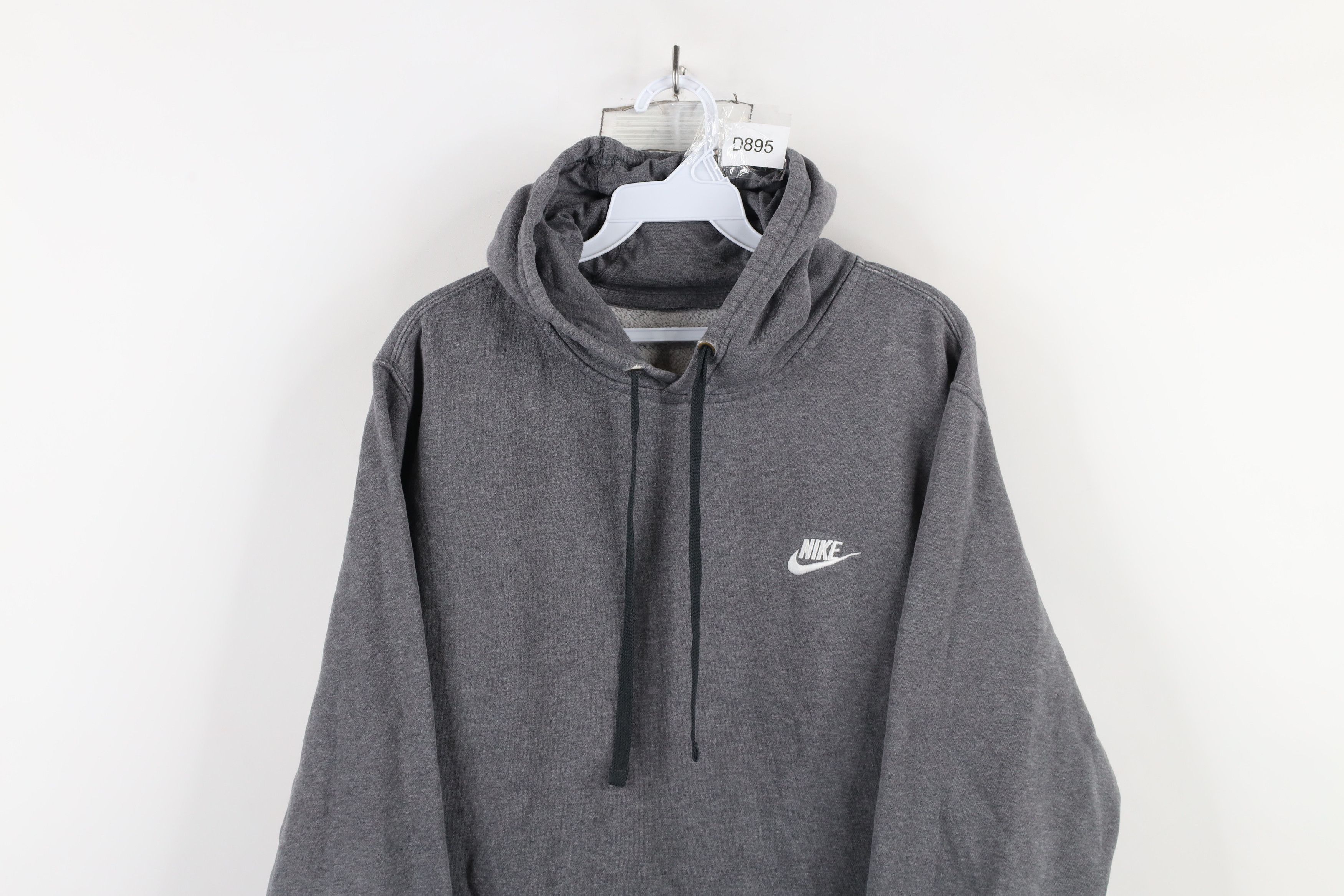 Nike × Vintage Vintage Nike Travis Scott Mini Swoosh Hoodie Sweatshirt Size US L / EU 52-54 / 3 - 2 Thumbnail