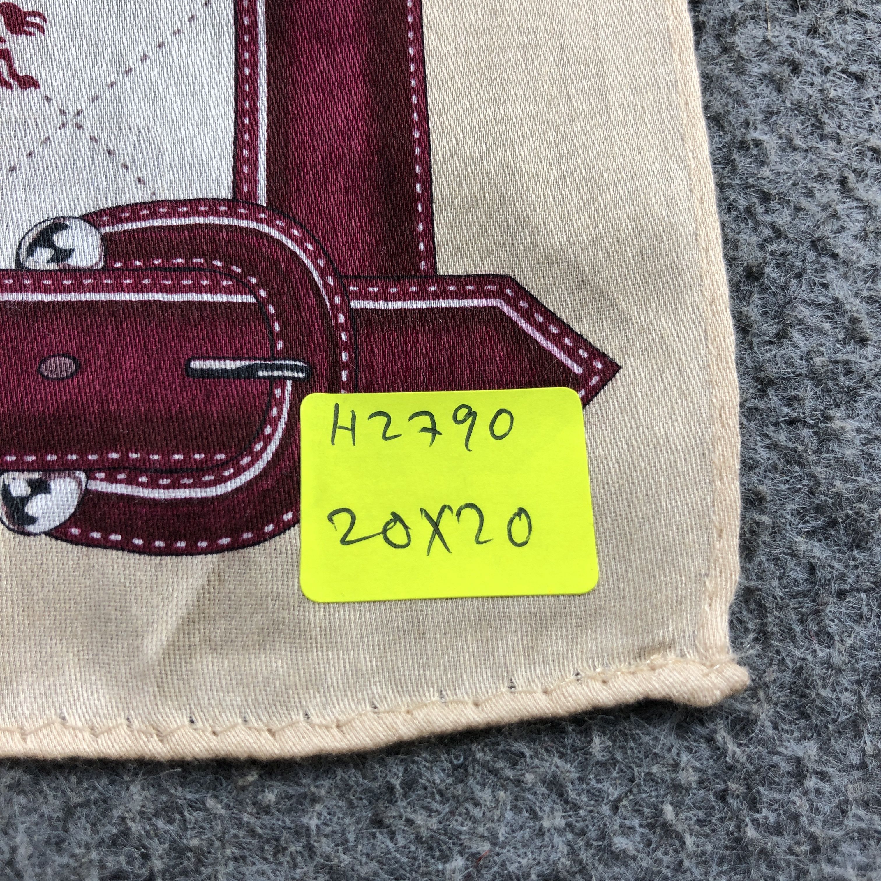 Burberry Burberrys Handkerchief Neckerchief Bandana H2790 Size ONE SIZE - 6 Thumbnail