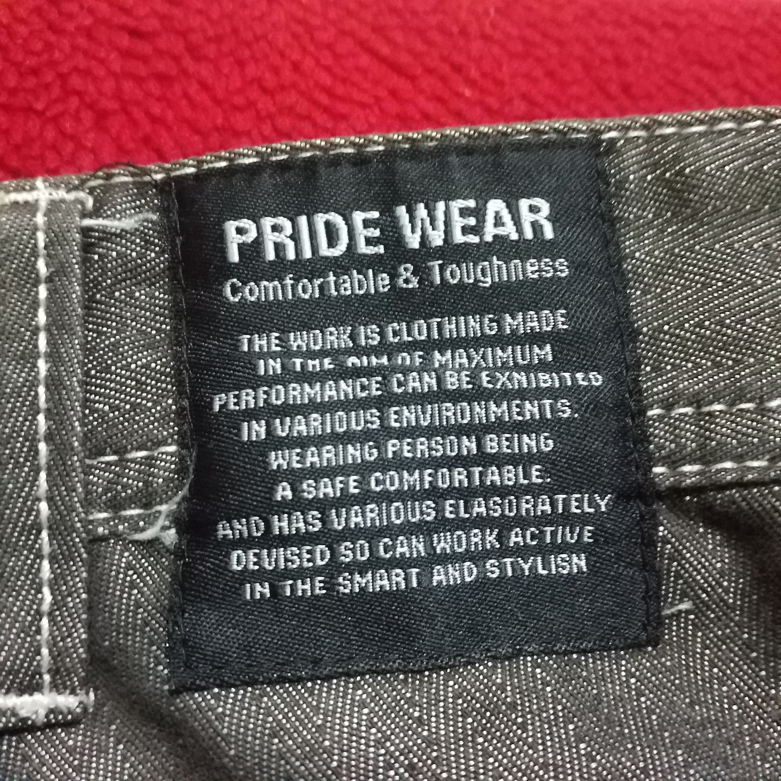 Japanese Brand CARGO PANT PRIDE WEAR Size US 34 / EU 50 - 5 Thumbnail