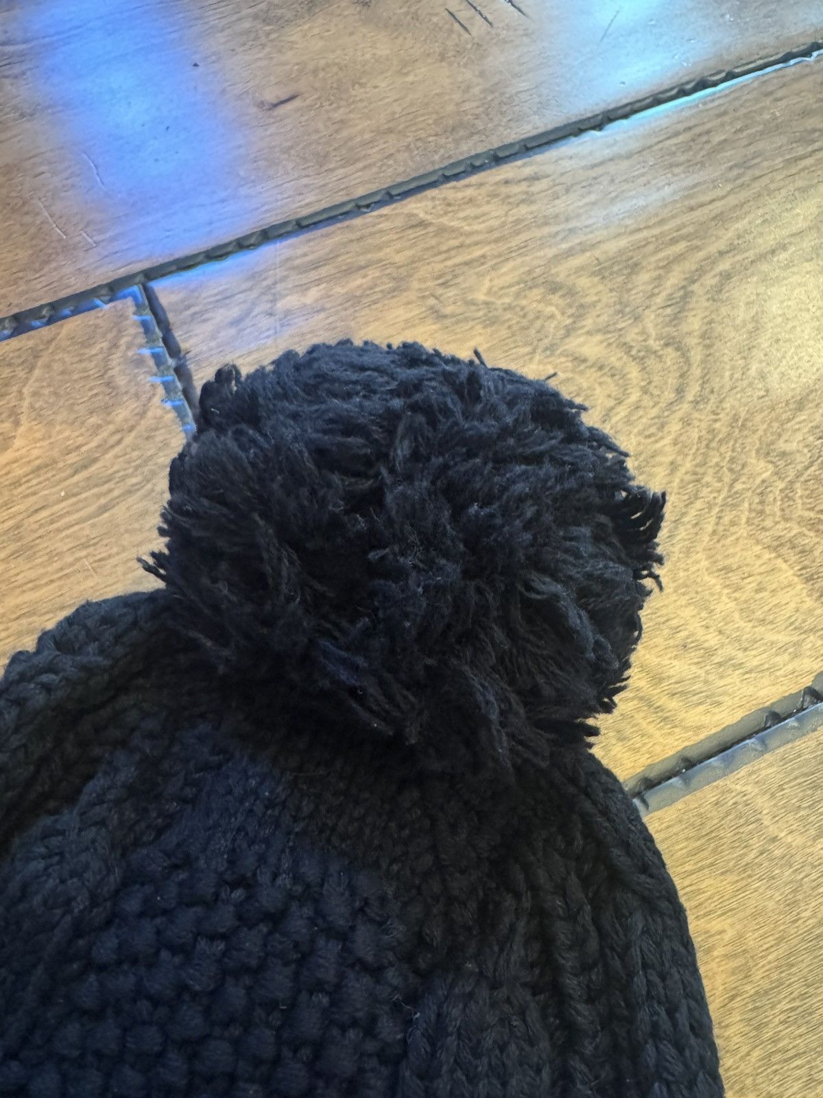 Chrome Hearts Chrome Hearts 3rd Eye Filigree Plus Pom Wool Knit Beanie Size ONE SIZE - 3 Thumbnail