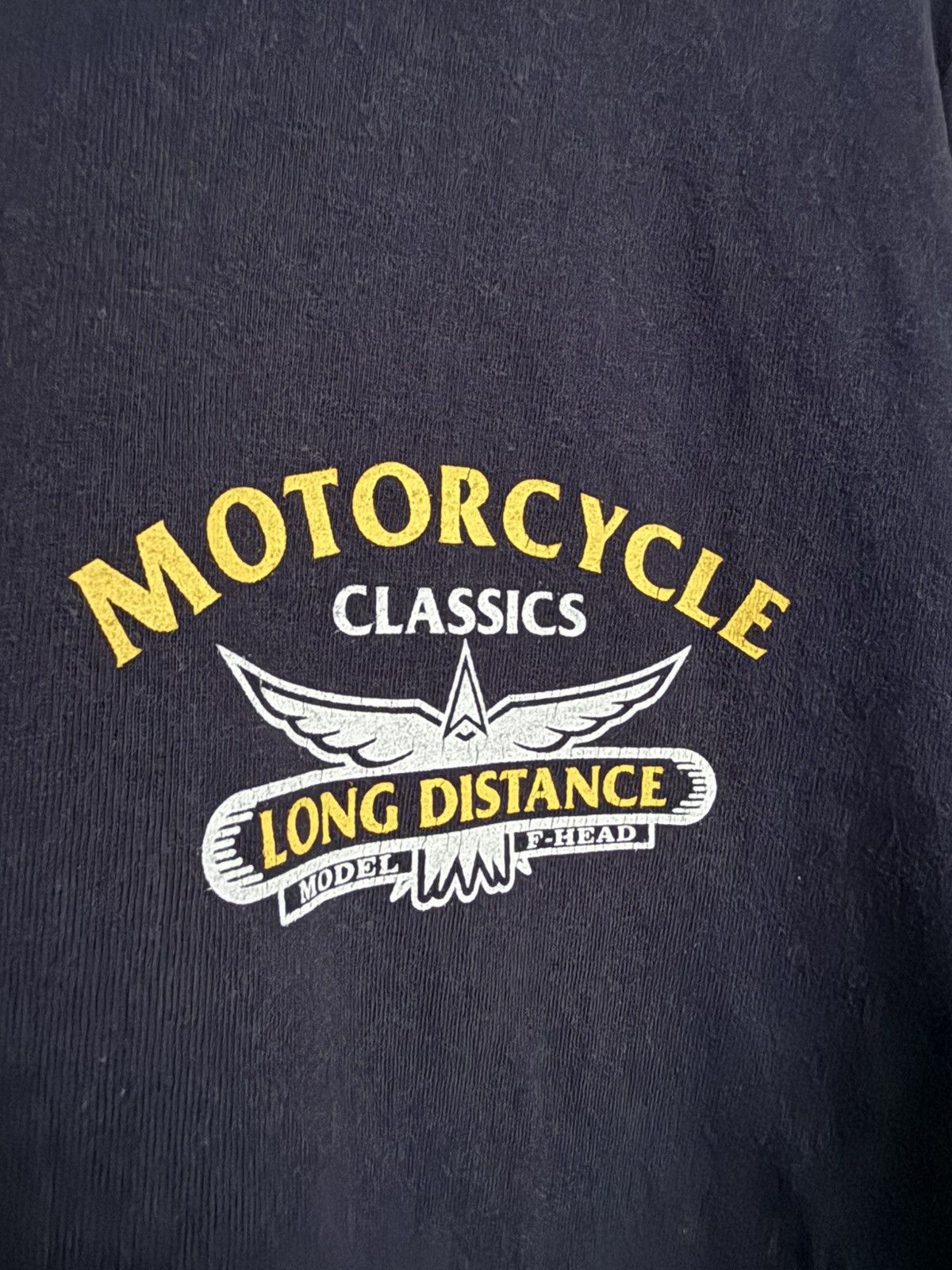 The Flat Head The Flat Head Motorcycle Classic Tshirt Size M / US 6-8 / IT 42-44 - 2 Thumbnail