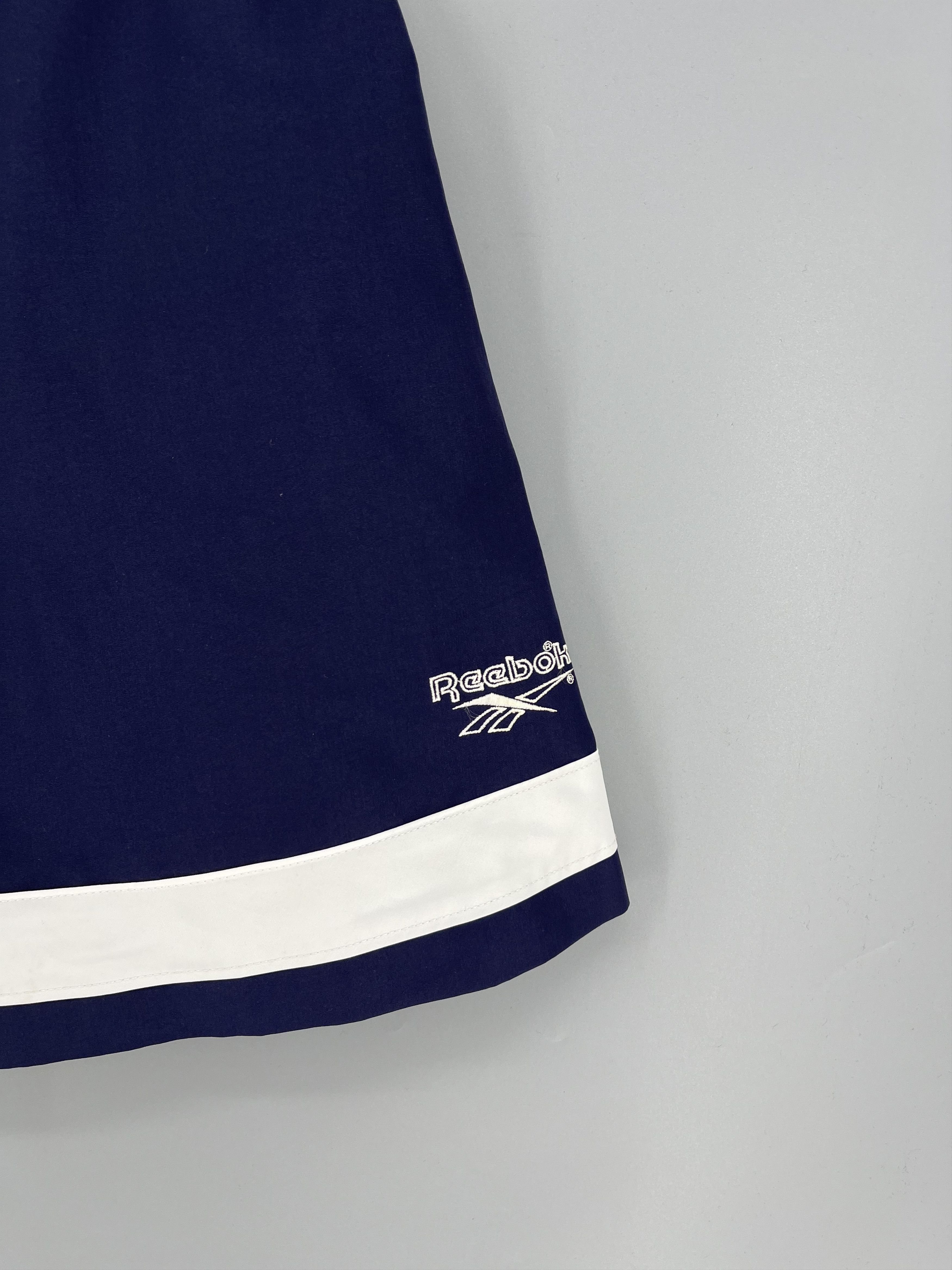 Reebok Vintage Reebok 90s Tennis Skort Navy Wrap Mini Skirt Size 27" / US 4 / IT 40 - 4 Thumbnail