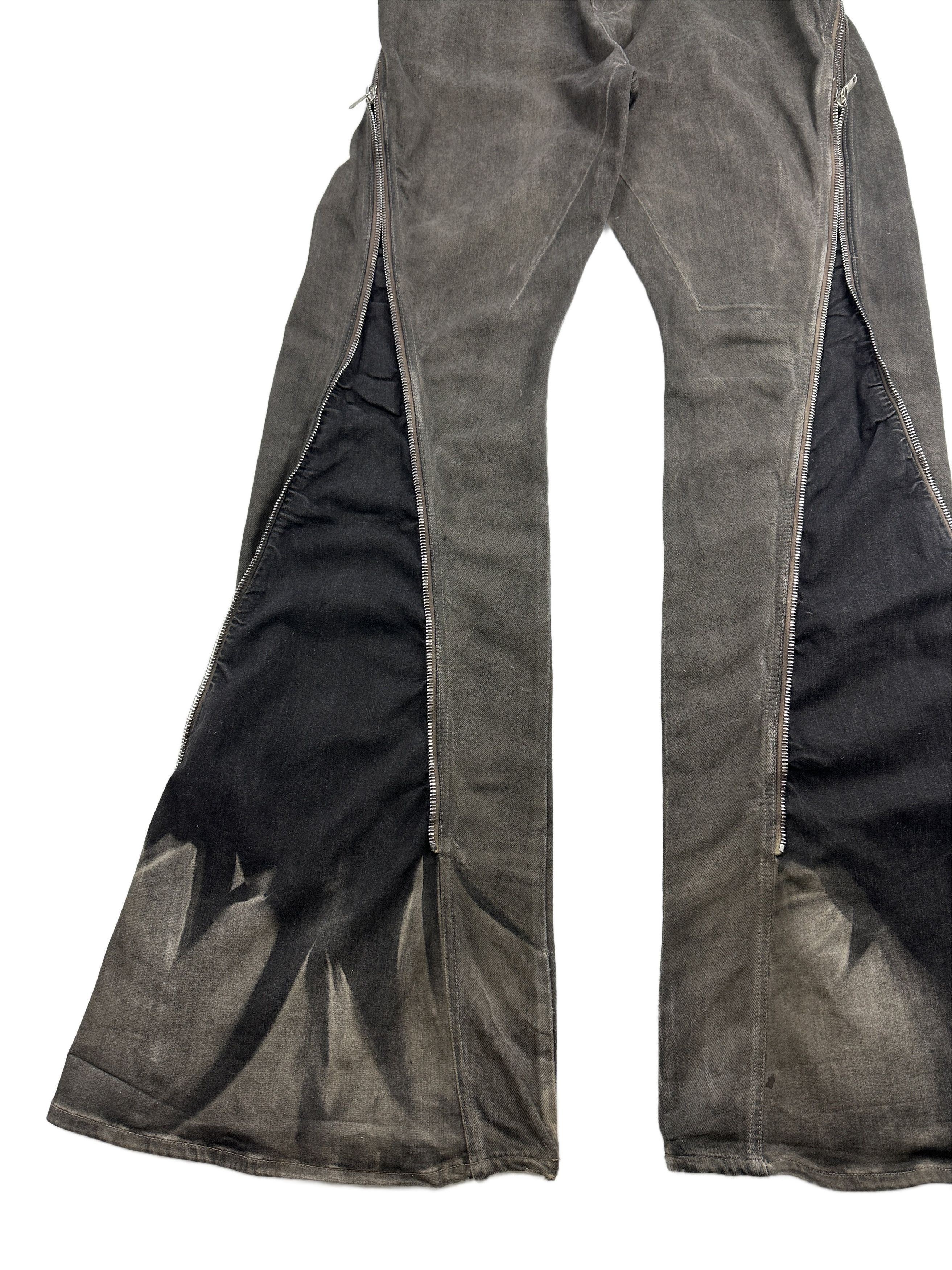 Rick Owens Bolan Banana Cut Dark Dust Size US 32 / EU 48 - 7 Thumbnail