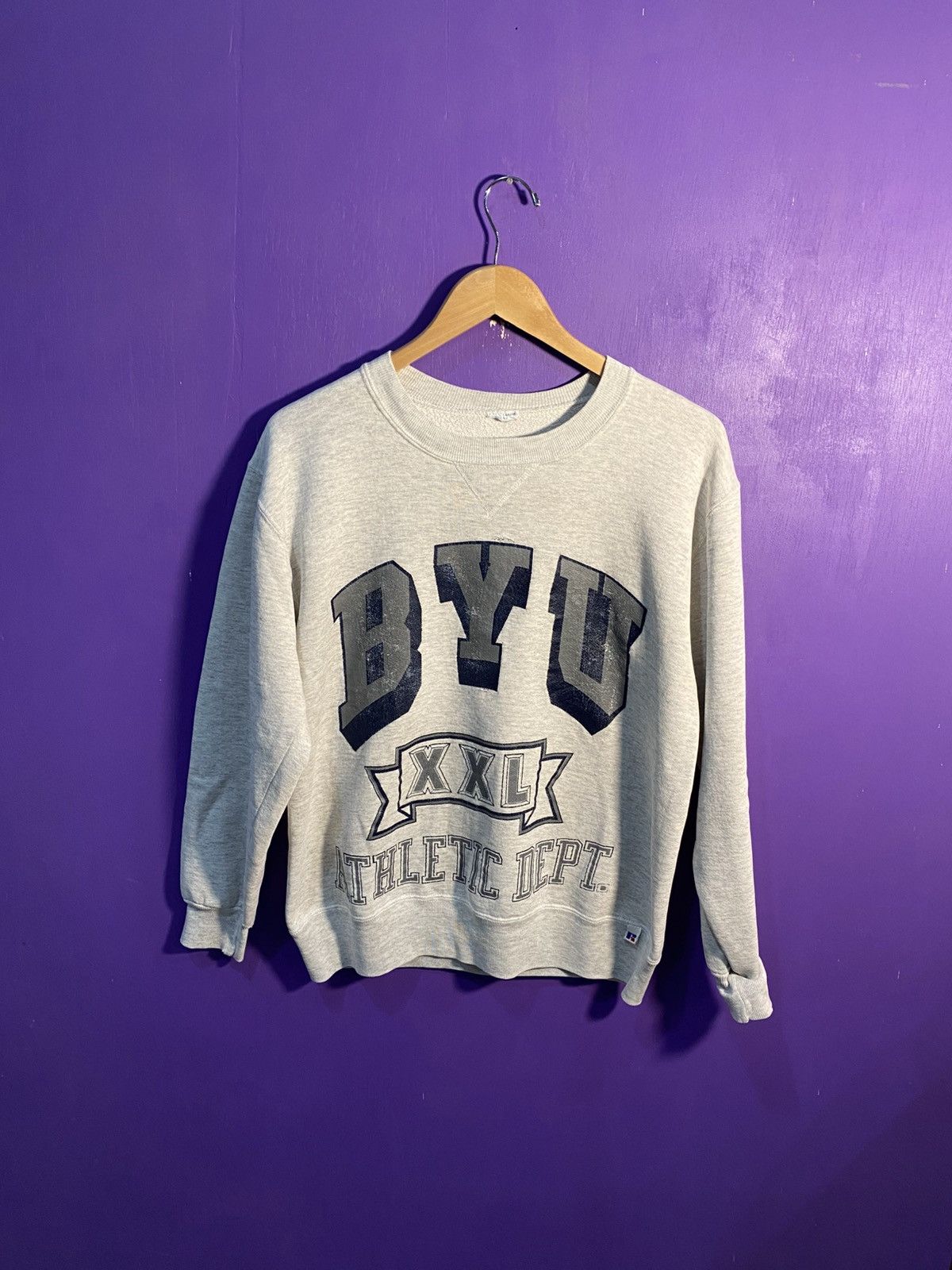 Other Vintage 90s BYU athletic dept spellout crewneck Size US M / EU 48-50 / 2 - 1 Thumbnail
