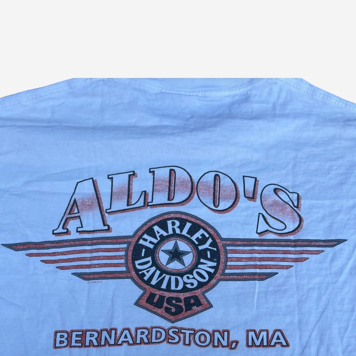 Harley Davidson Harley Davidson Vintage Aldo’s L/S Tee in White Size US L / EU 52-54 / 3 - 2 Thumbnail