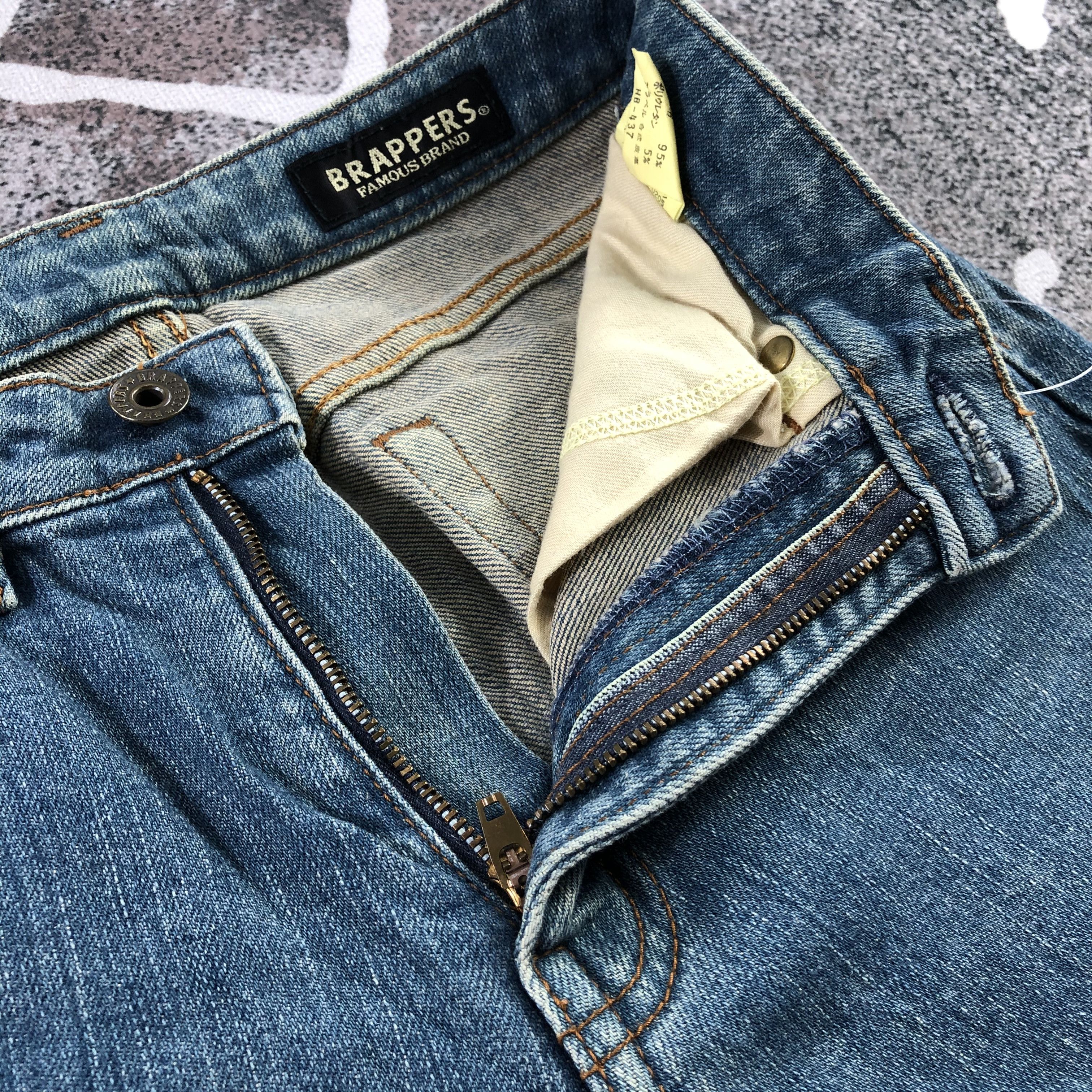 Japanese Brand Brapppers Jeans Flare Denim Size 25x28 Size US 26 / EU 42 - 8 Thumbnail