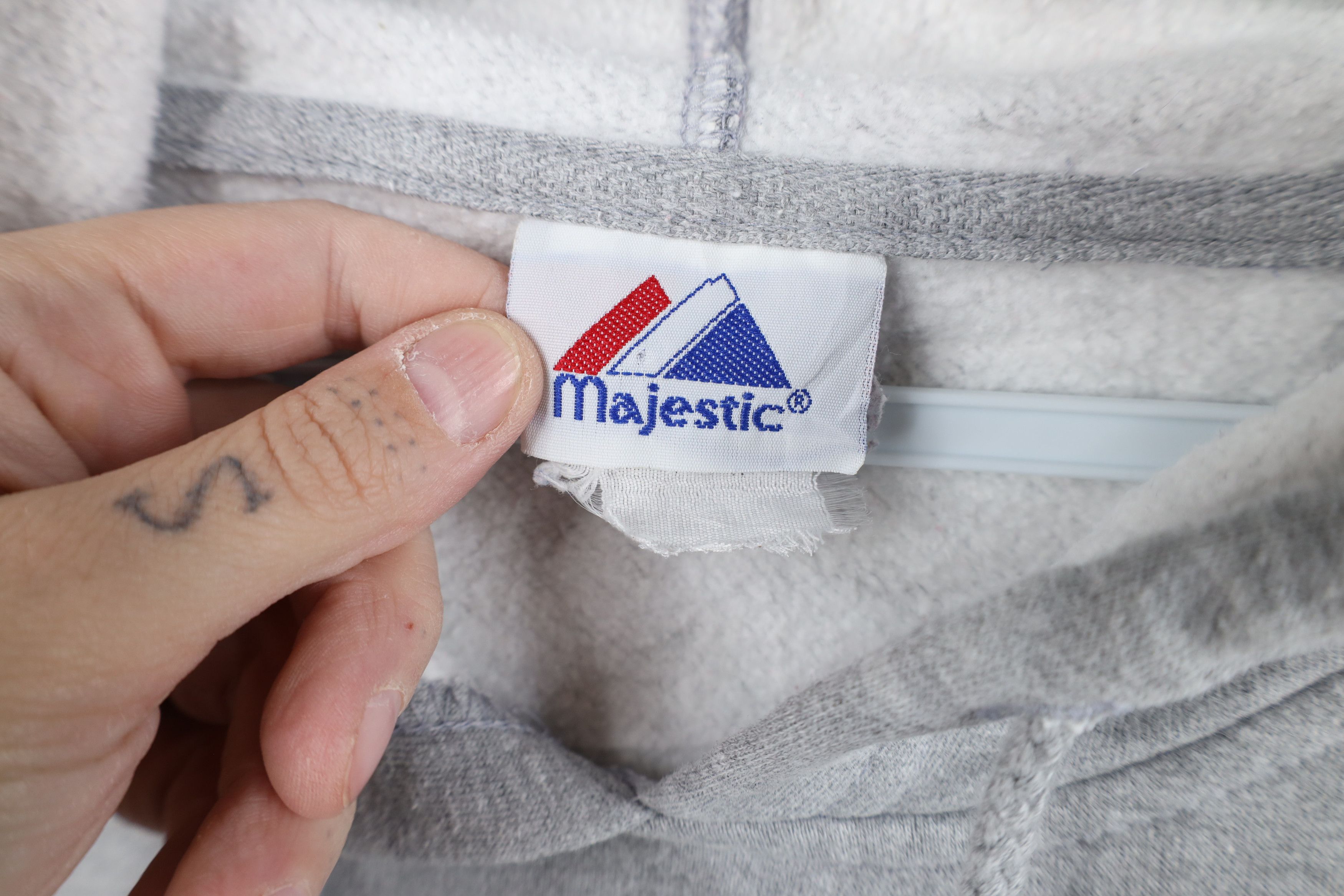 Majestic Vintage 90s Majestic North Carolina State University Hoodie Size US M / EU 48-50 / 2 - 4 Thumbnail