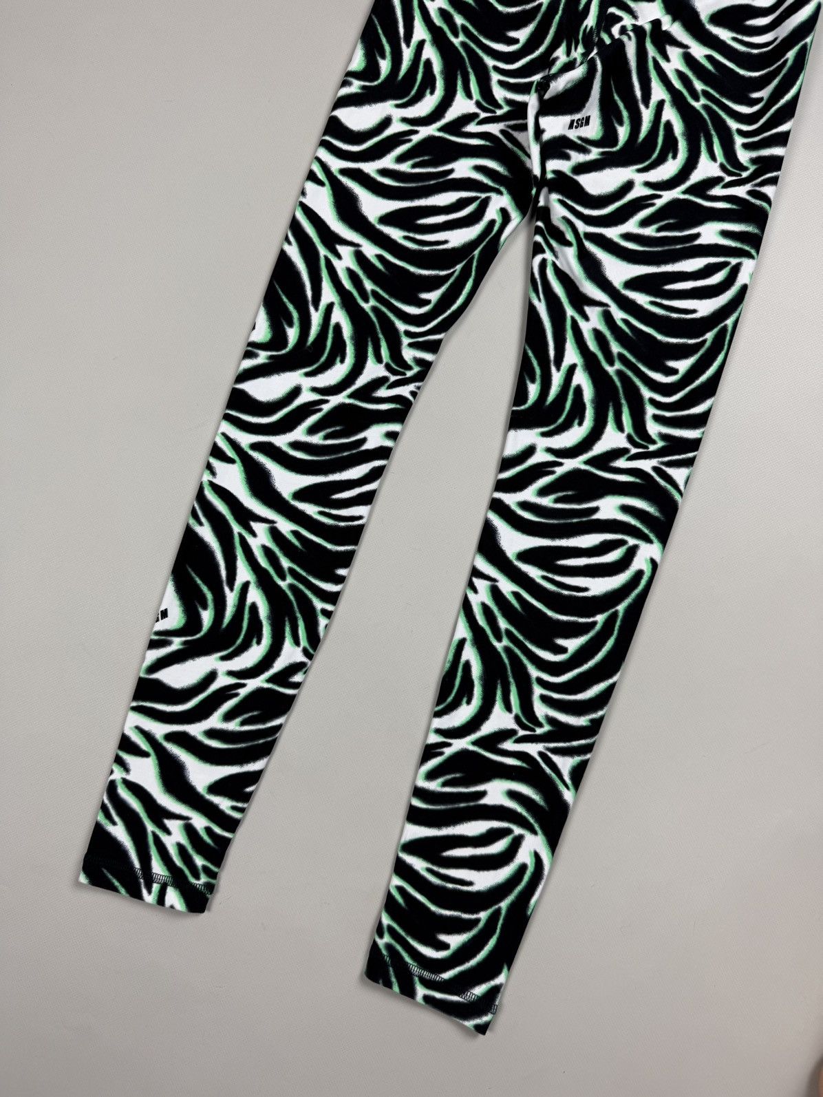 MSGM MSGM Ladies Patterned Leggins Tights Pants Size ~ S Size 28" / US 6 / IT 42 - 18 Thumbnail