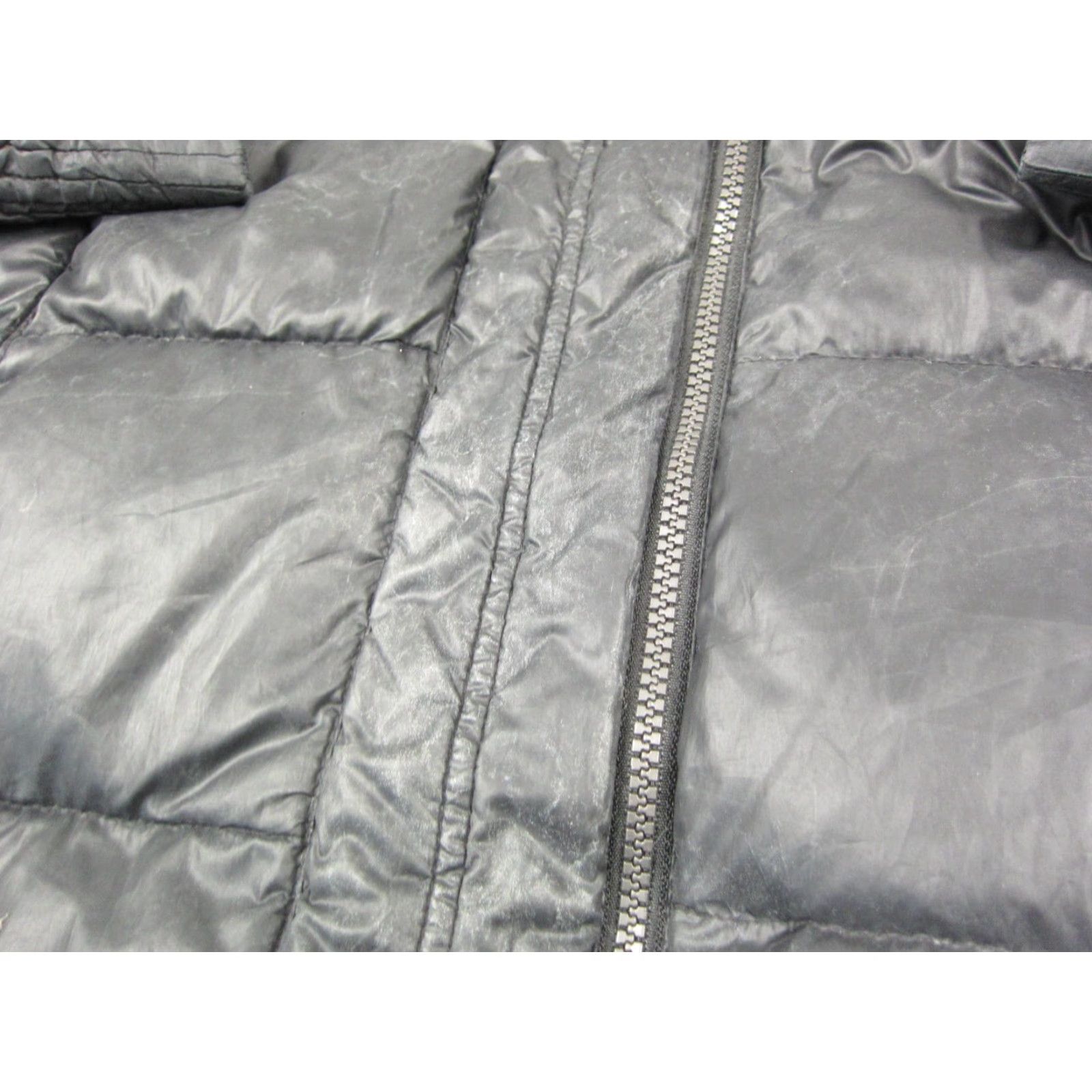 Nike VINTAGE Nike Jacket Womens L Black Puffer Fur Lined Down Feather Hoodie Size L / US 10 / IT 46 - 5 Thumbnail
