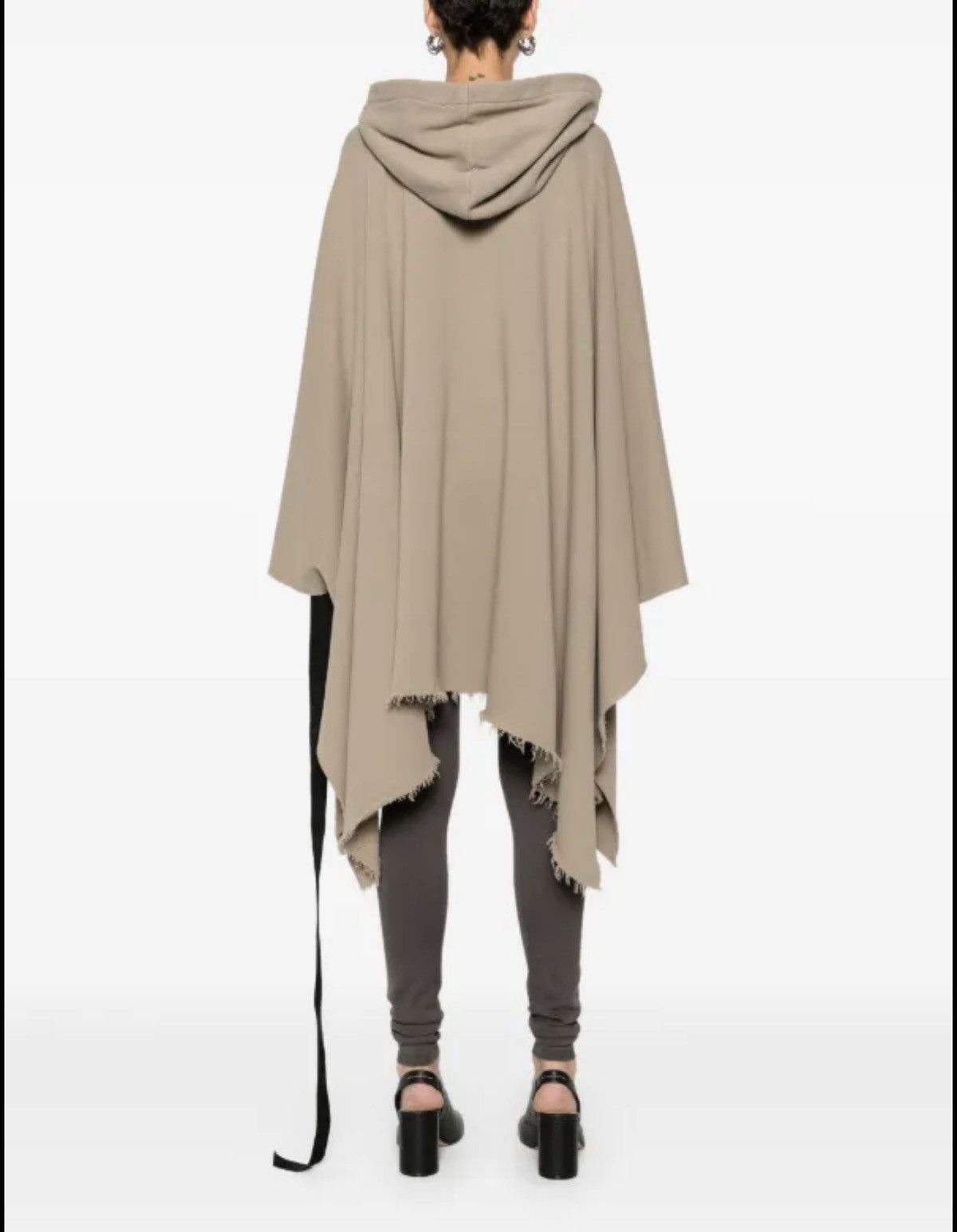 Rick Owens Drkshdw Ric Owens DRKSHDW Poncho Hooded Cape Size US L / EU 52-54 / 3 - 4 Thumbnail
