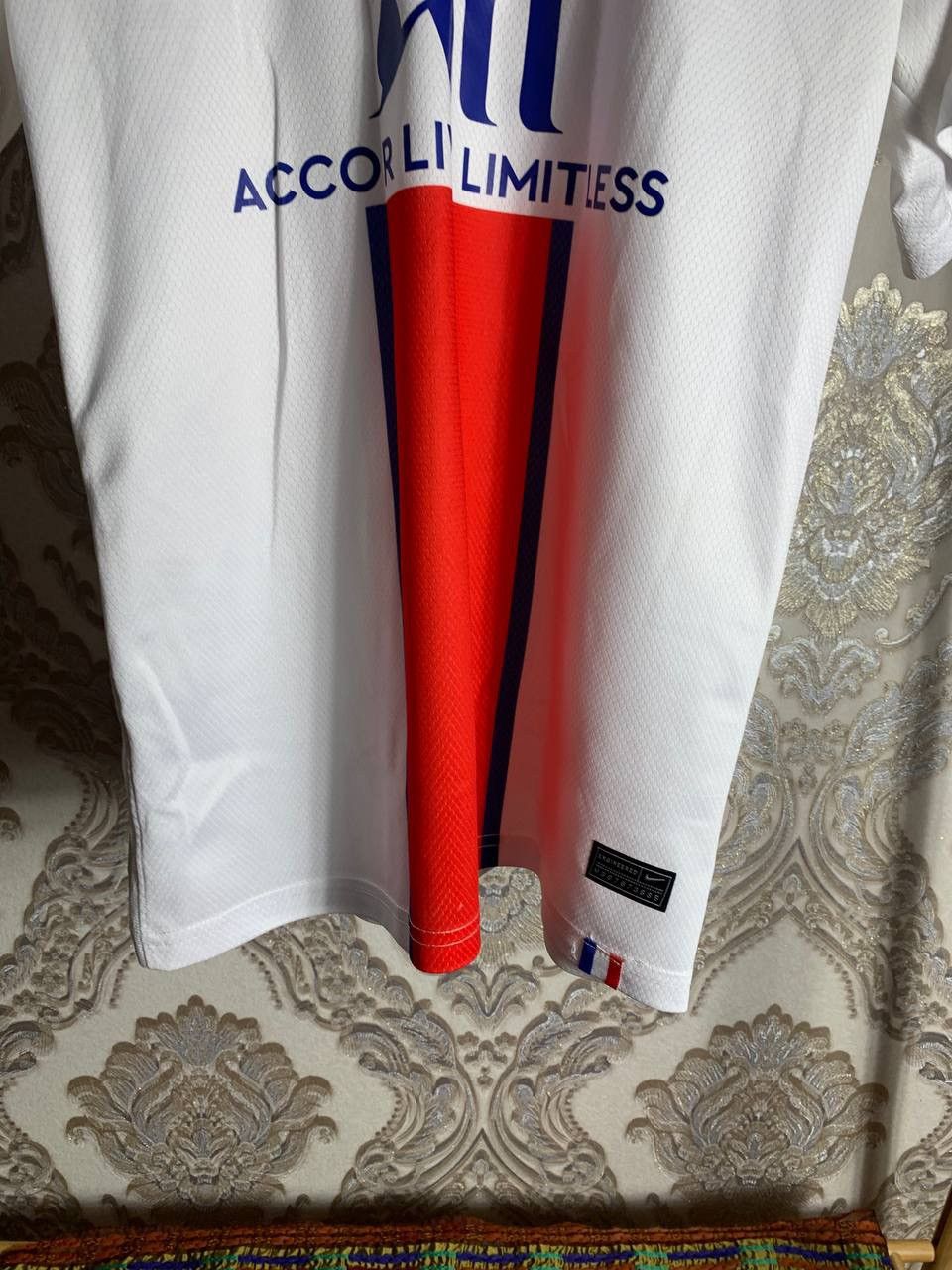 Nike × Vintage VERY RARE NIKE FC PSG PARIS FRANCE SOCCER JERSEY Y2K DRILL Size US M / EU 48-50 / 2 - 5 Thumbnail