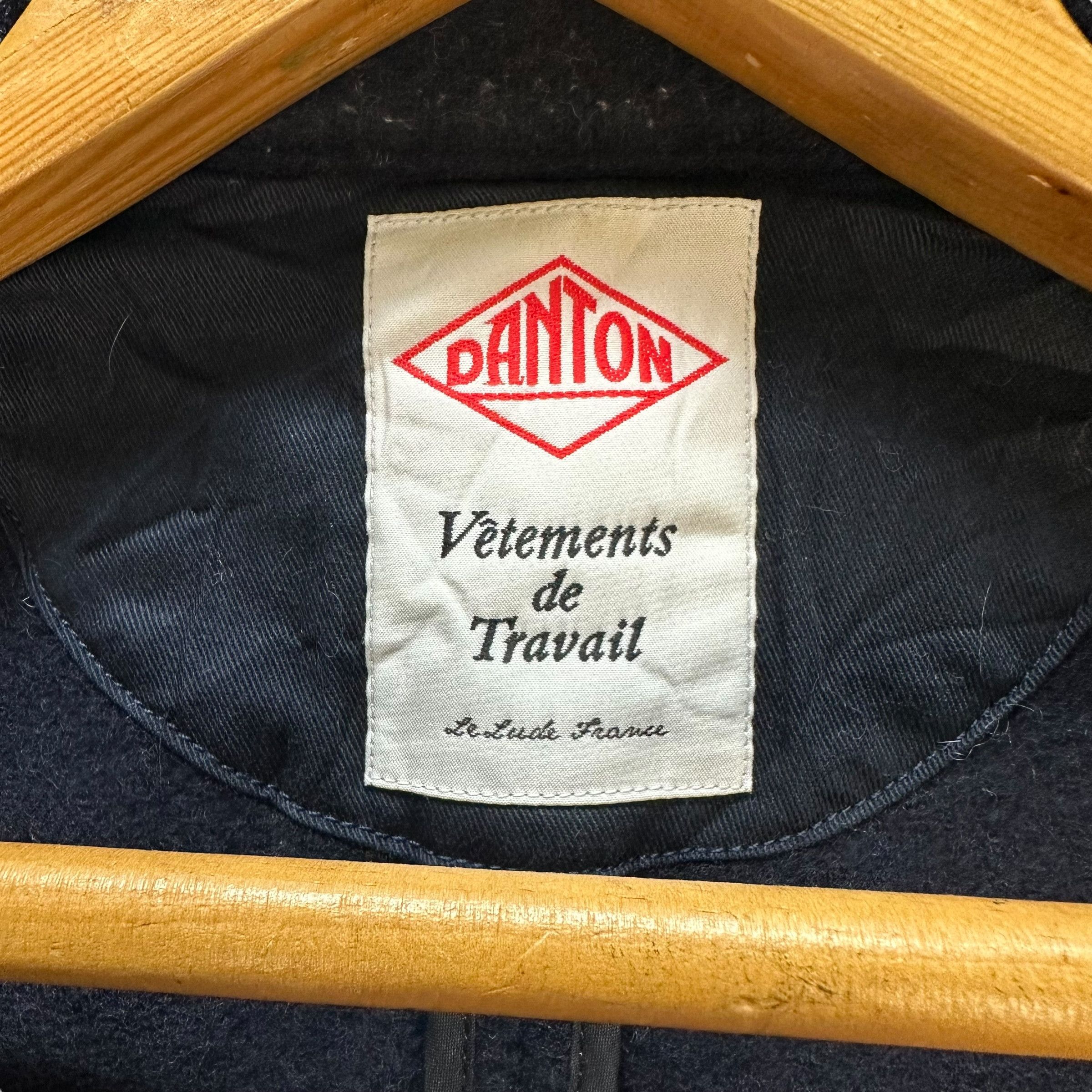 Danton Danton Wool Coat Jacket #A2-0047 Size XS / US 0-2 / IT 36-38 - 8 Thumbnail