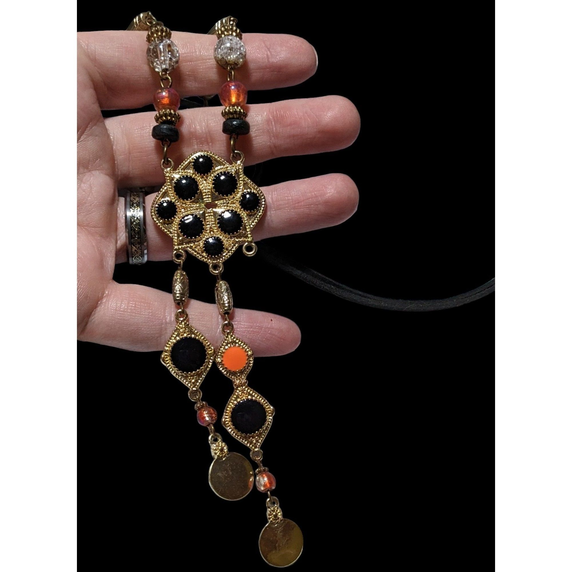 Other Ruby Rd. Beaded Bohemian Tassel Necklace Size ONE SIZE - 4 Thumbnail