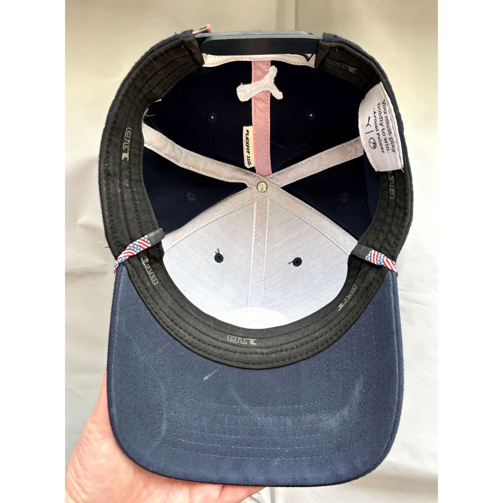 Puma PUMA Arnold Palmer Hat Snapback Blue One Size Rope Adjustable Men Cap Cap Hat Size ONE SIZE - 8 Thumbnail