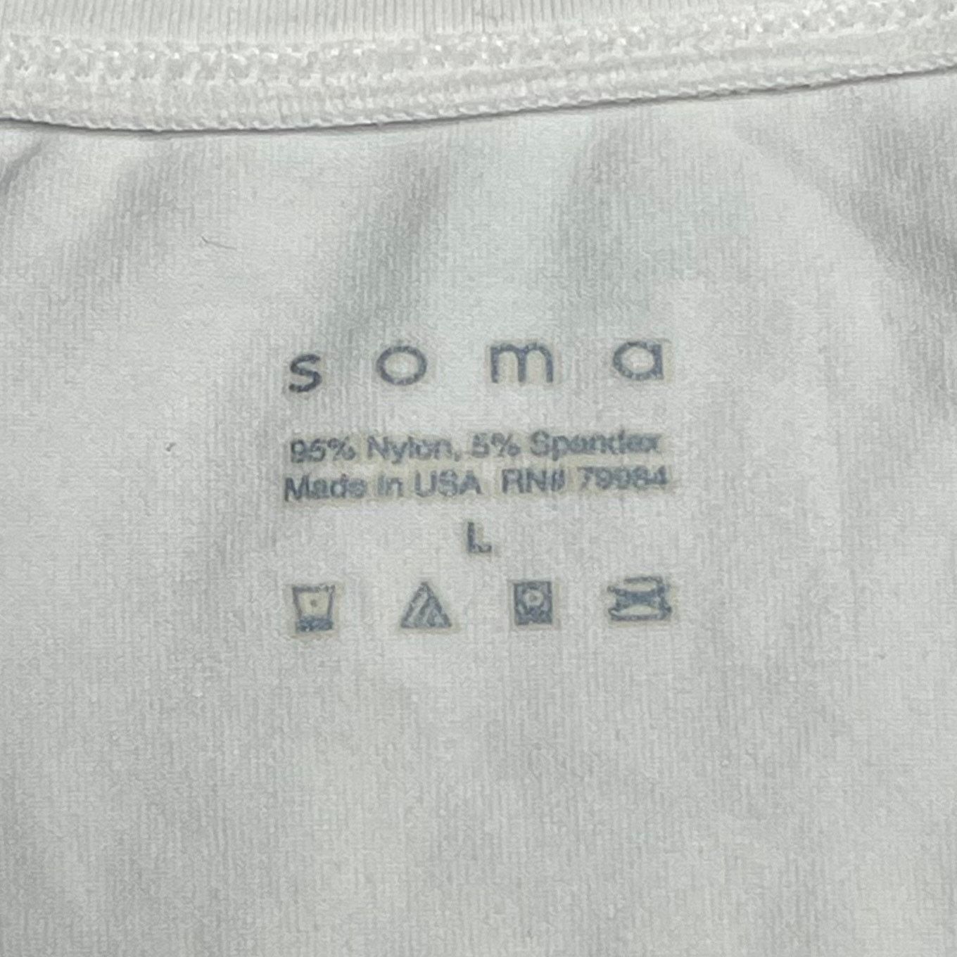 Homage Soma White Tank Size L / US 10 / IT 46 - 2 Thumbnail