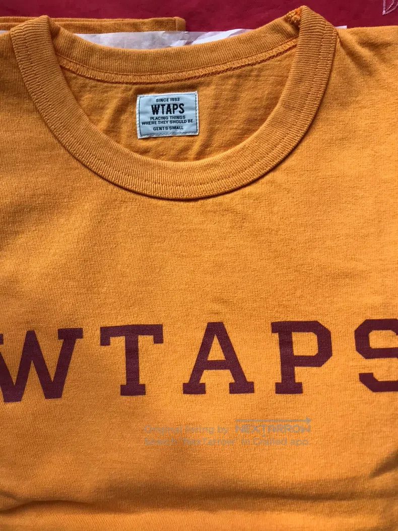 Wtaps Wtaps Orange long sleeves Size US S / EU 44-46 / 1 - 1 Thumbnail