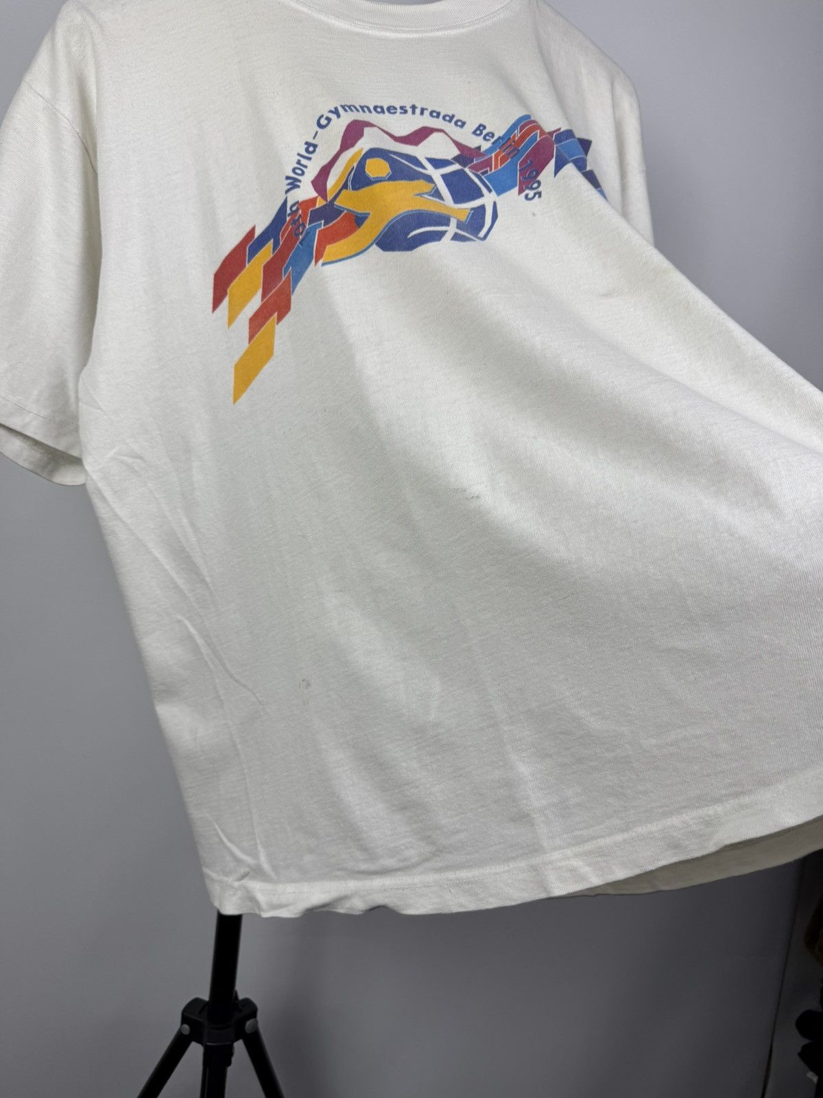 USA Olympics × Vintage Vintage 1995 World Gymnaestrada Berlin Olympic Games t-shirt Size US M / EU 48-50 / 2 - 4 Thumbnail