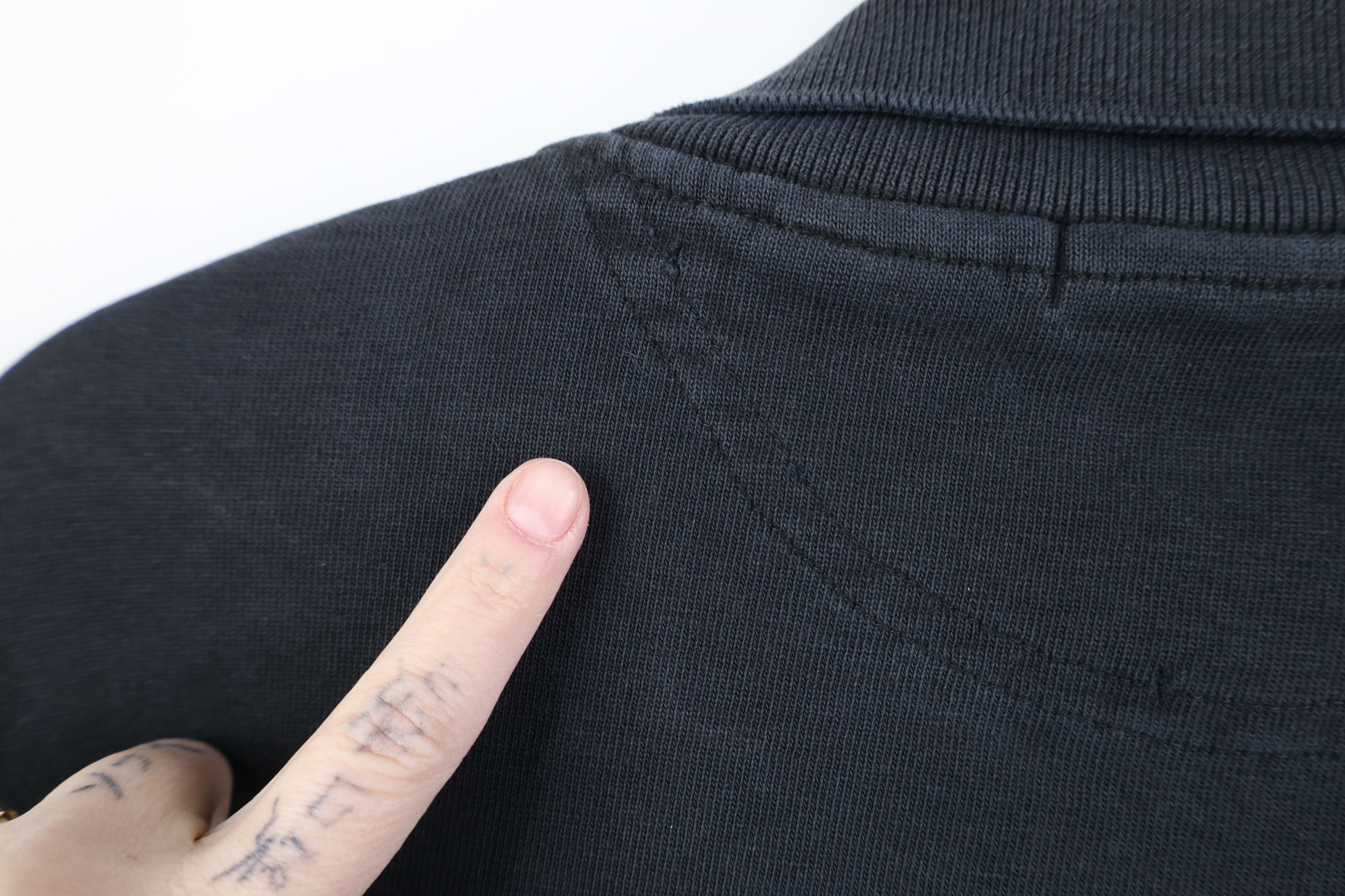 Vintage Vintage 90s Streetwear Ribbed Knit Long Sleeve Rugby Polo Size US XL / EU 56 / 4 - 9 Thumbnail