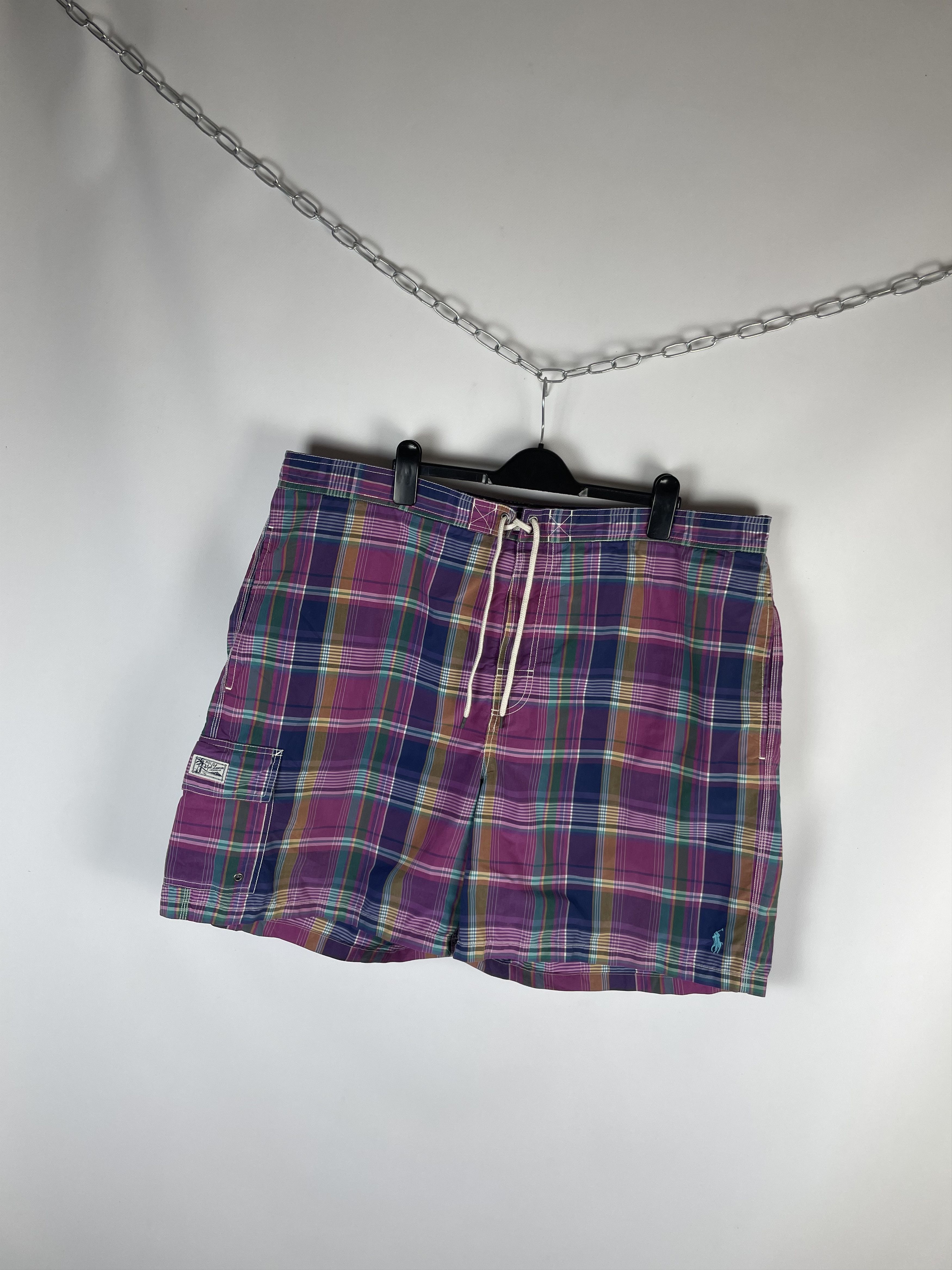 Polo Ralph Lauren × Ralph Lauren × Vintage Vintage Polo Ralph Lauren Shorts Y2K Logo Pony USA Size US 38 / EU 54 - 2 Thumbnail