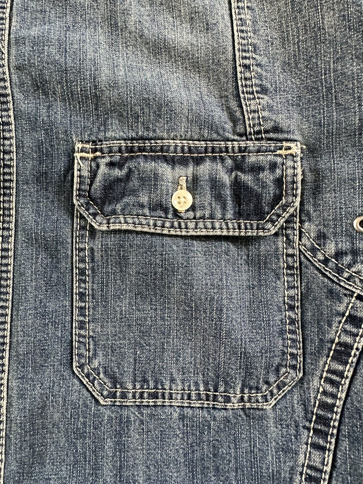 Kiminori Morishita × Tete Homme Archive Tete Homme denim shirt Size US M / EU 48-50 / 2 - 7 Thumbnail