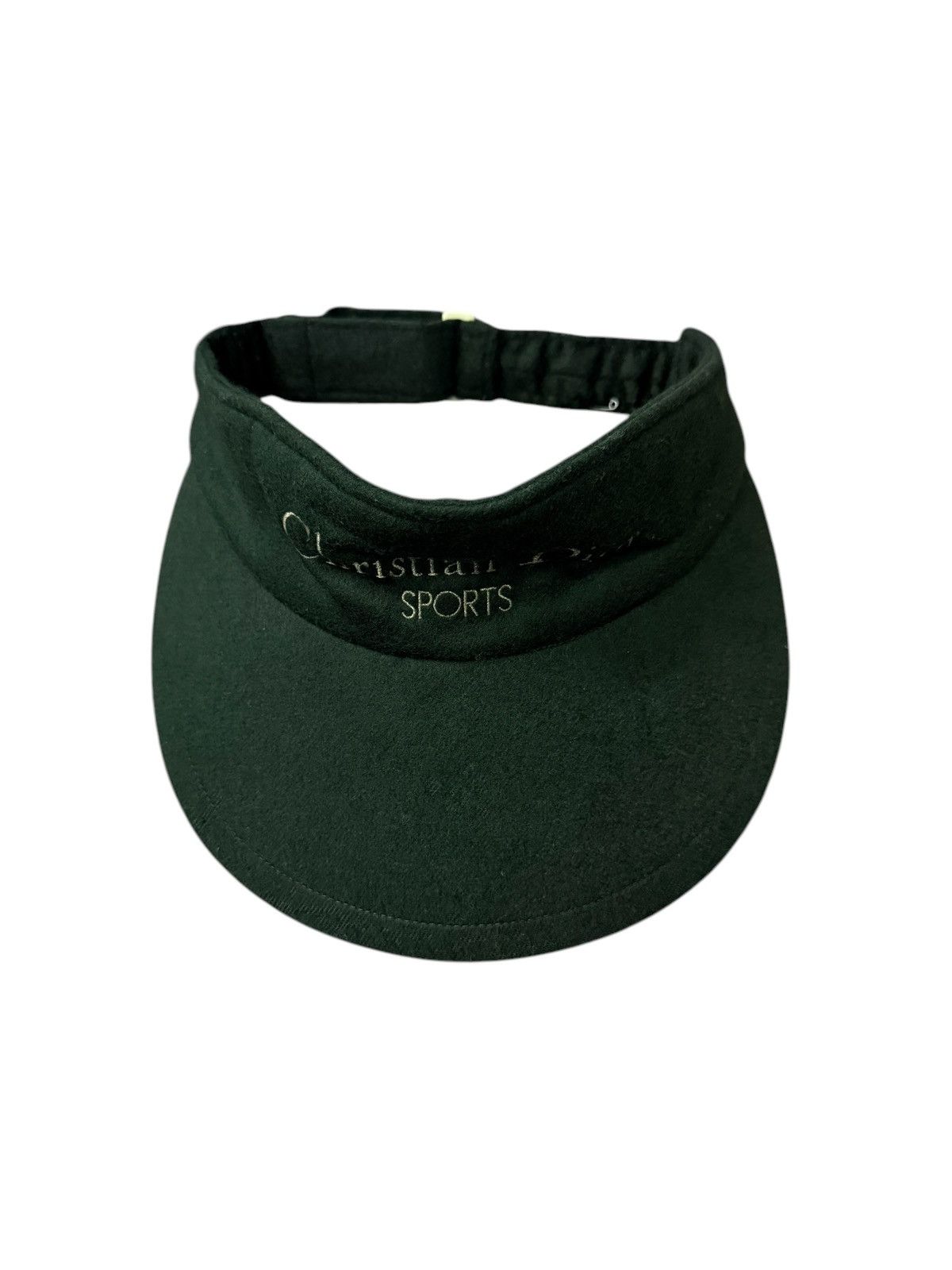Dior VINTAGE CHRISTIAN DIOR SPORT GREEN VISOR Size ONE SIZE - 8 Thumbnail