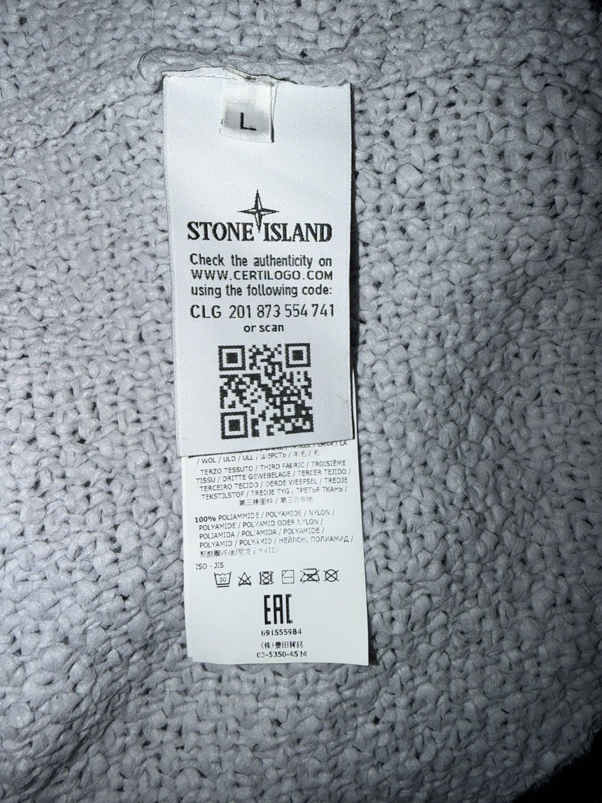 Stone Island Stone Island Sweater – 2000s Size US L / EU 52-54 / 3 - 4 Thumbnail