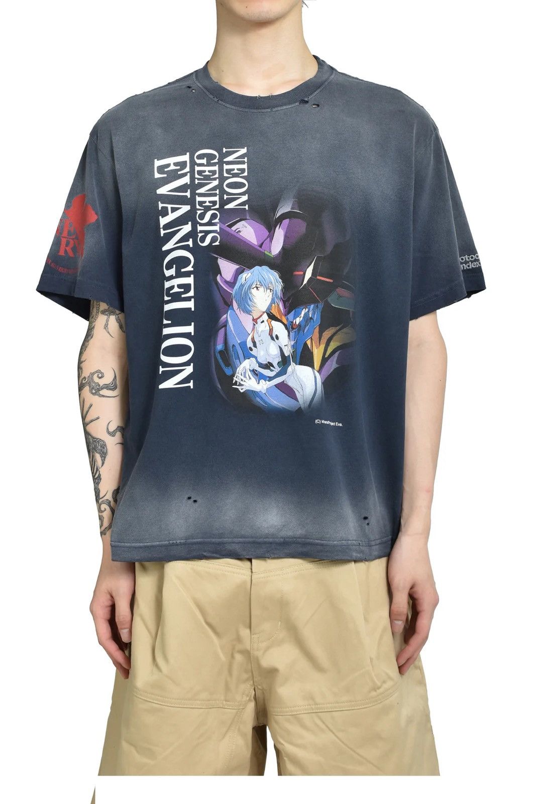 PROJECT G/R Protocol Index × EVANGELION EVANGELION T SHIRTS 1 PROJECT GR Size US L / EU 52-54 / 3 - 3 Thumbnail