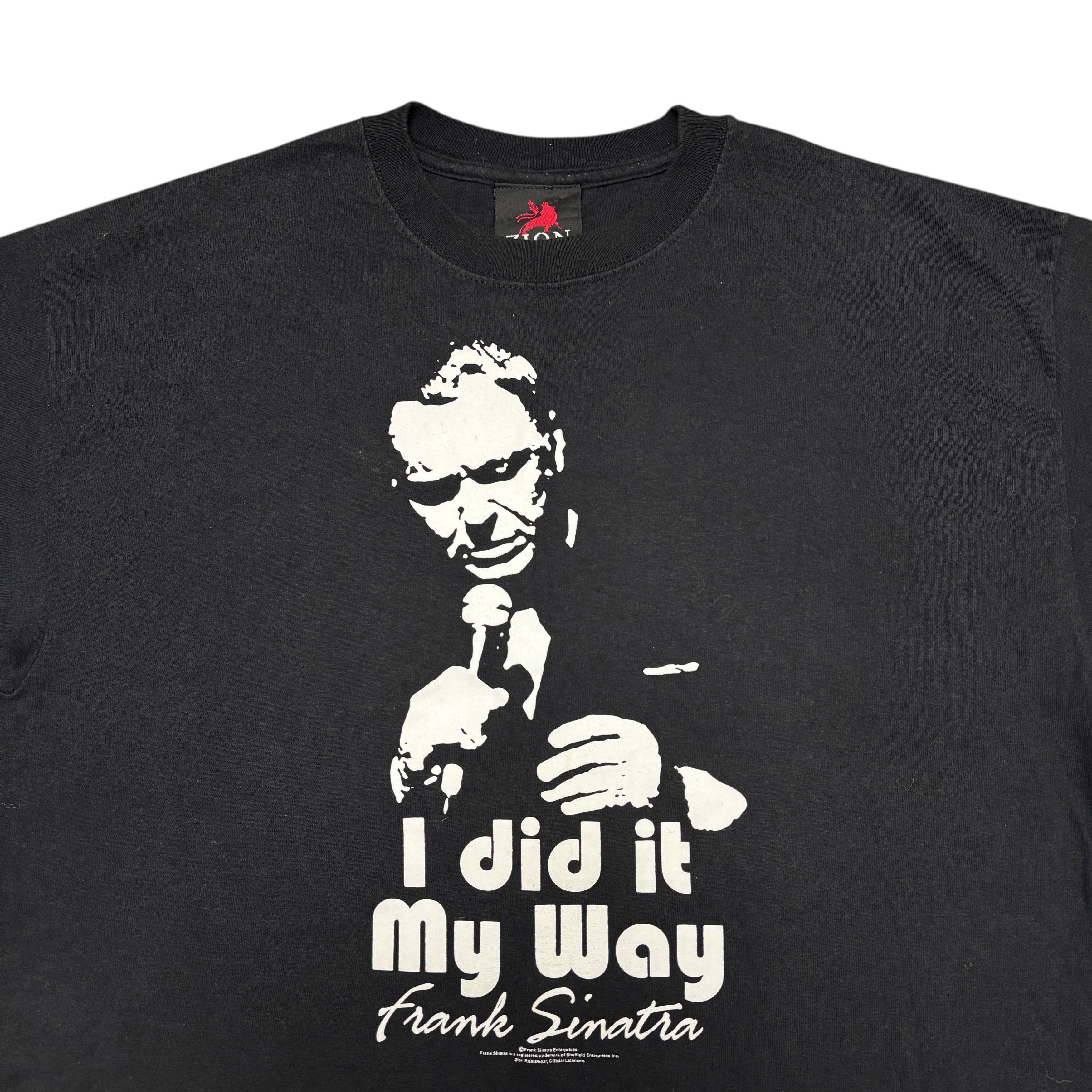 Band Tees Vintage Frank Sinatra Shirt Tour Concert Band Tee Jazz Size US L / EU 52-54 / 3 - 3 Thumbnail