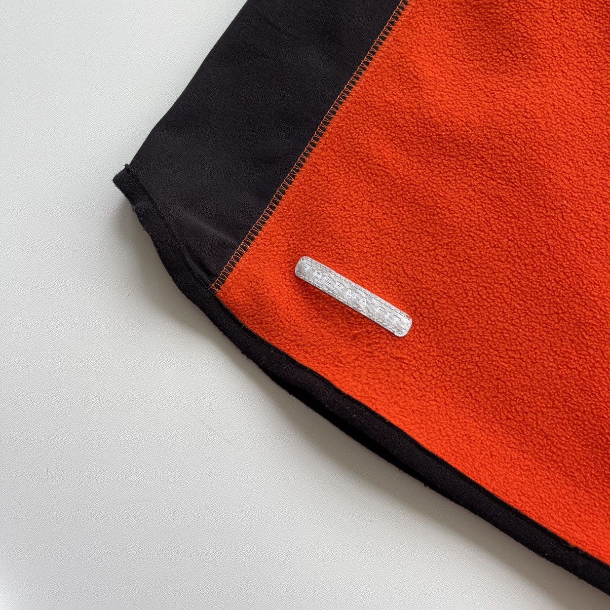 Nike × Vintage Nike Vintage Therma Fit 1/2 Zip Fleece Jacket Orange Y2K Size US XL / EU 56 / 4 - 8 Thumbnail