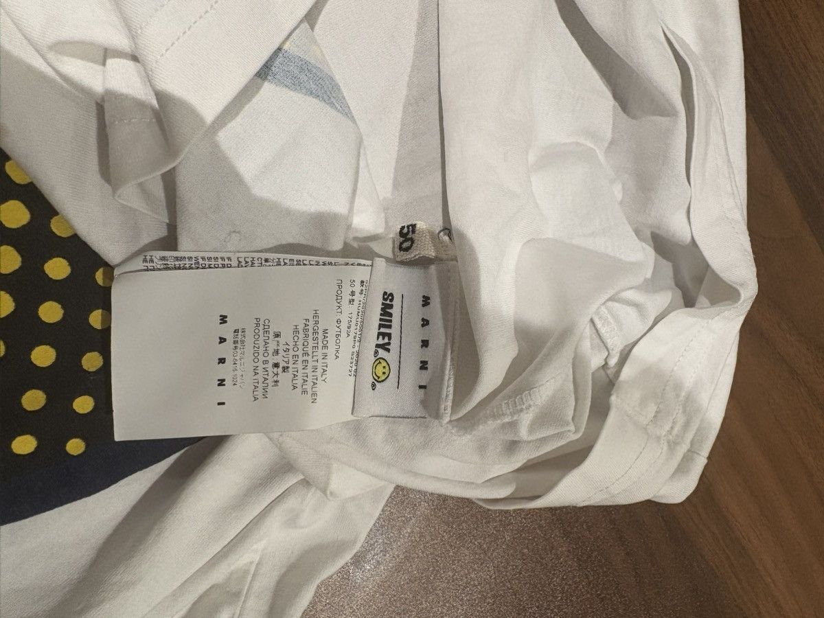 Marni Marbi x smiley tee size 50 Size US M / EU 48-50 / 2 - 5 Thumbnail