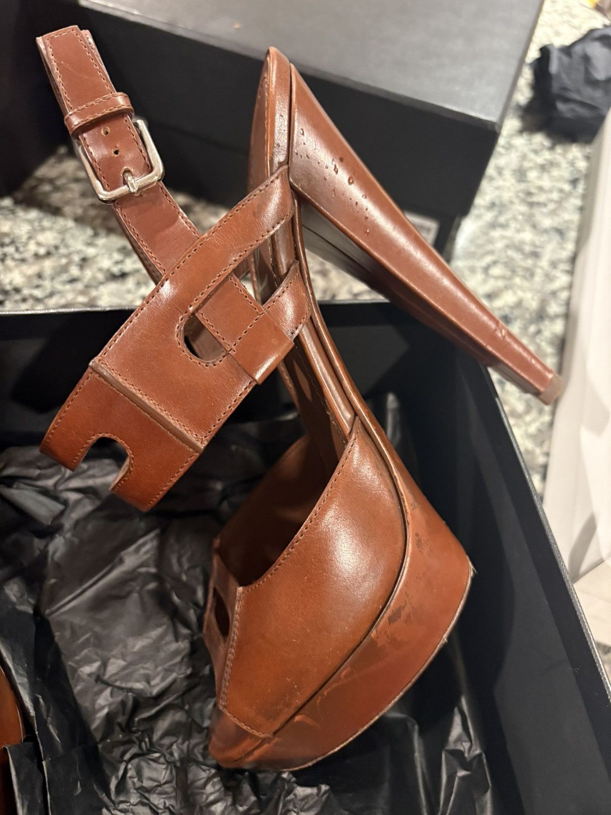 Saint Laurent Paris Another tribute to Vintage Size US 9 / IT 39 - 6 Thumbnail